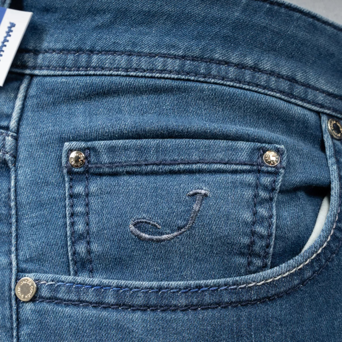 Jacob Cohen Jeans Middenblauw | Nick Slim