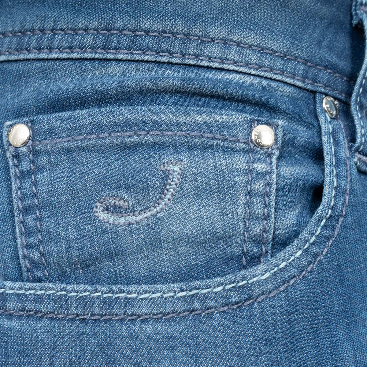 Jacob Cohen Jeans Middenblauw | Nick Slim