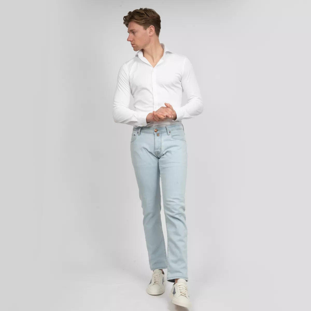 Jacob Cohen Jeans Lichtblauw | Nick Slim