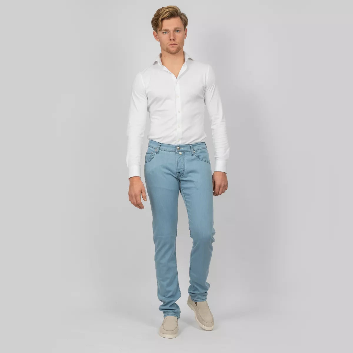 Jacob Cohen Jeans Lichtblauw | Nick Slim