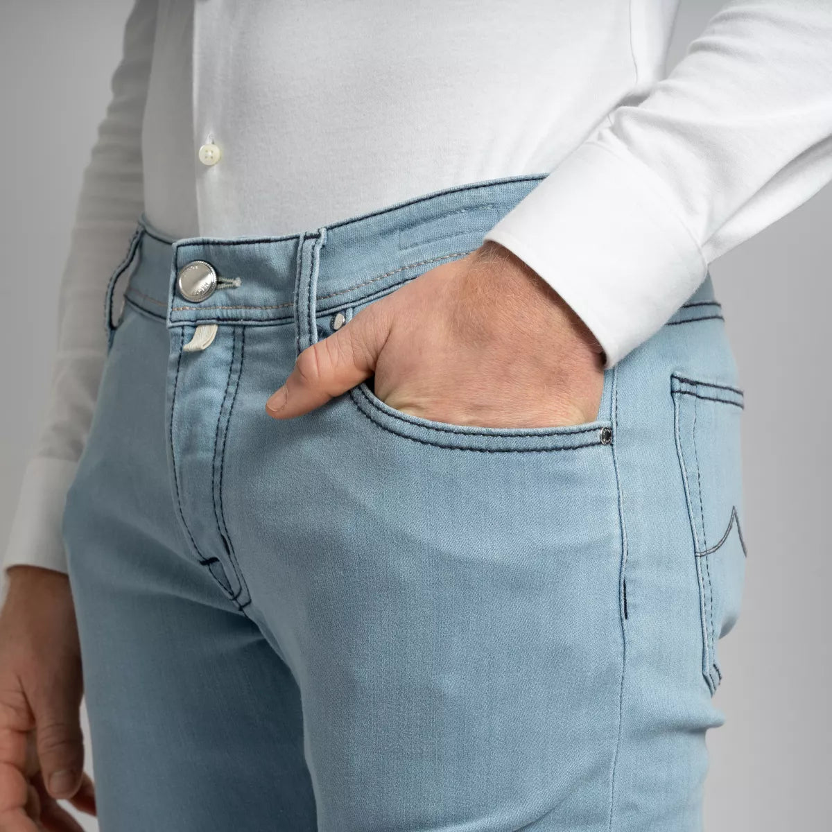 Jacob Cohen Jeans Lichtblauw | Nick Slim