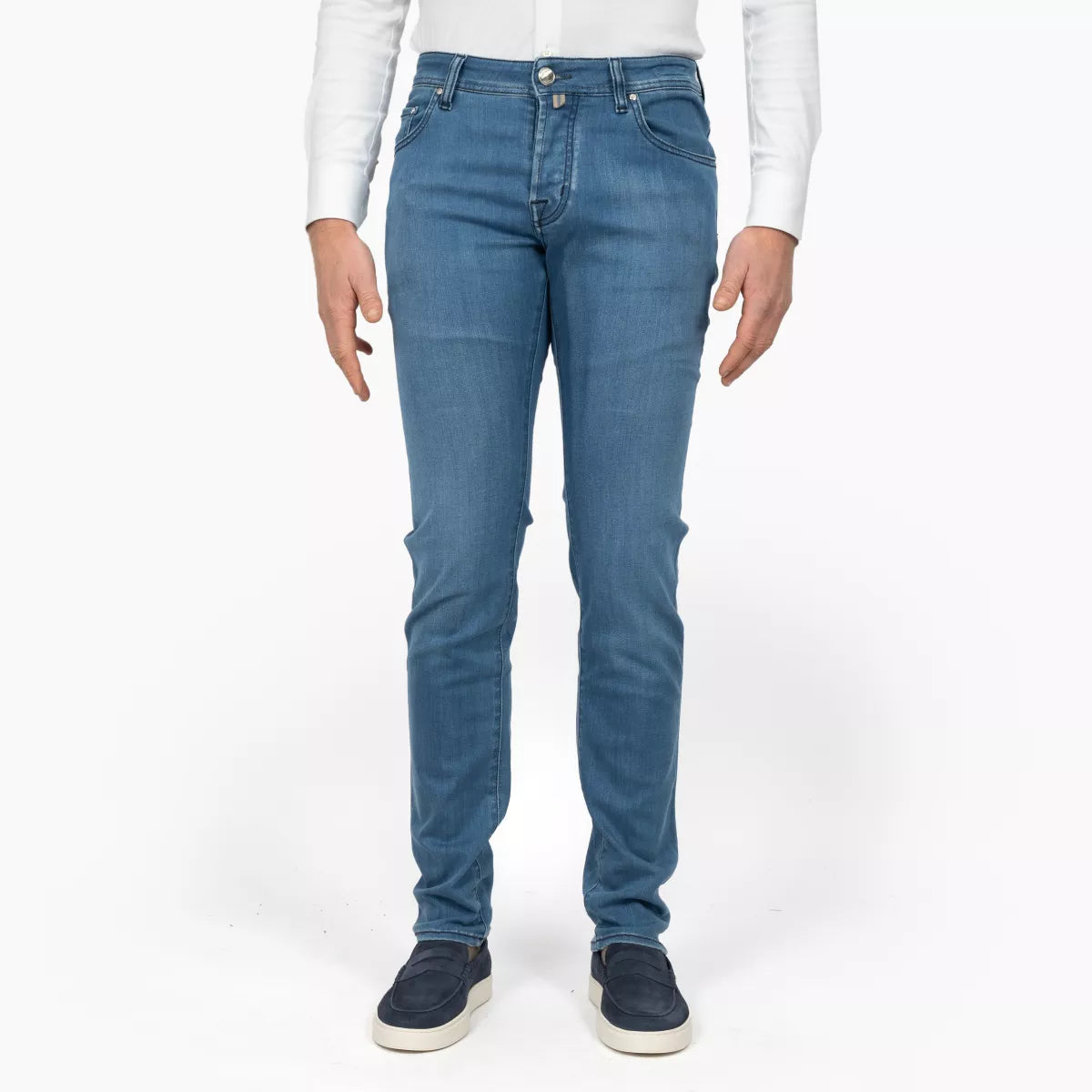 Jacob Cohen Jeans Middenblauw | Nick Slim