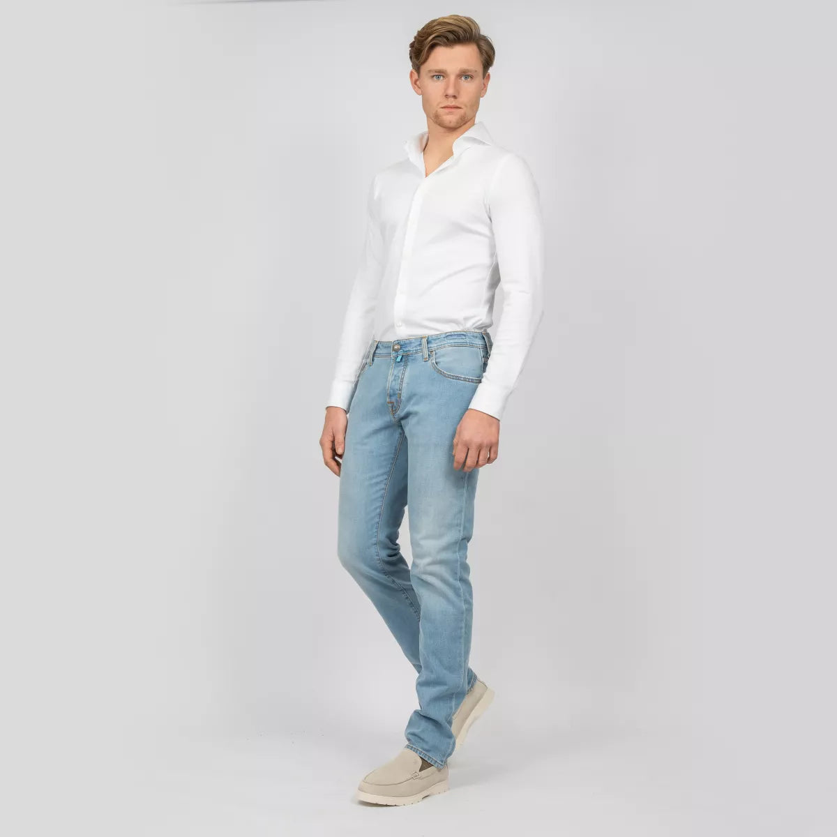 Jacob Cohen Jeans Lichtblauw | Nick Slim