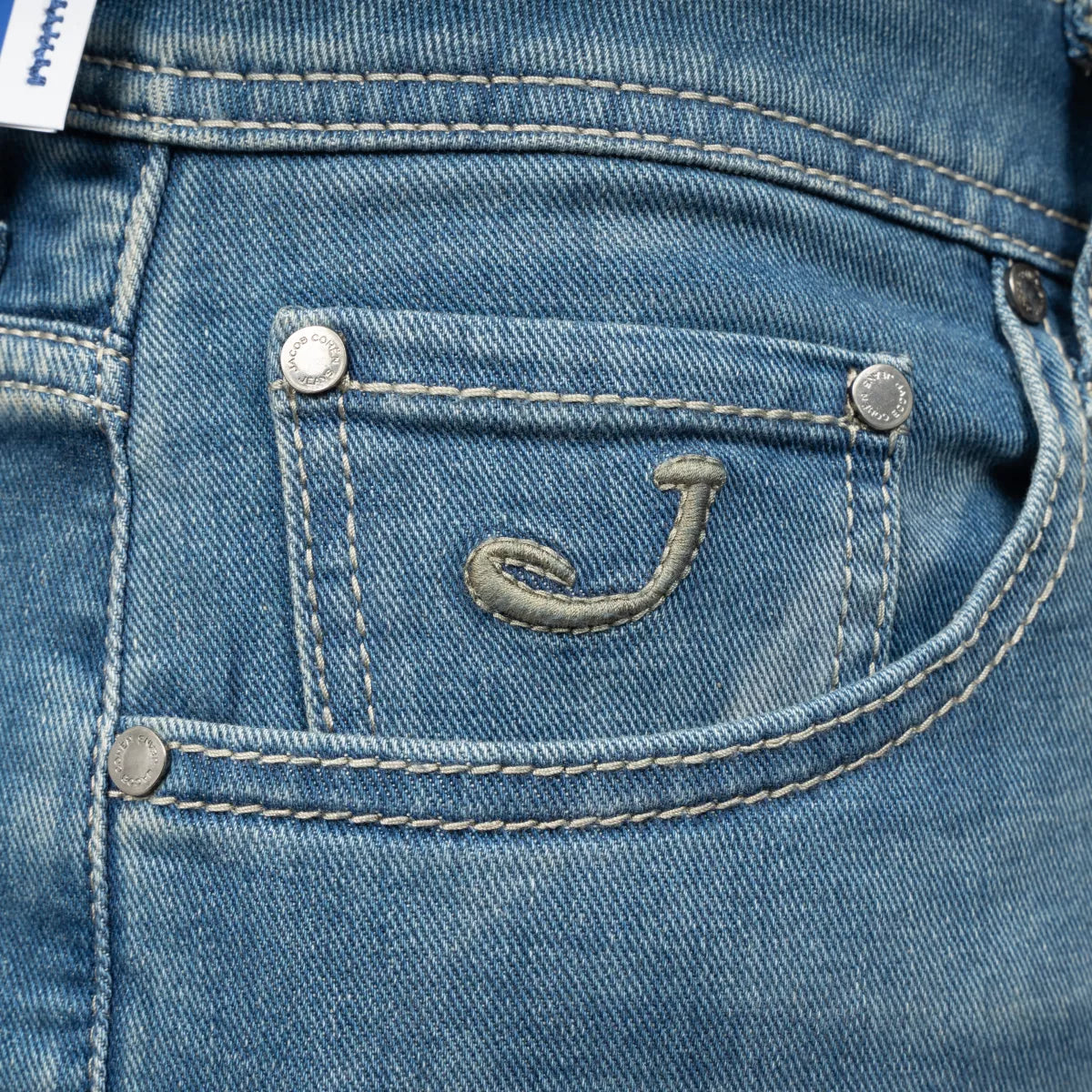 Jacob Cohen Jeans Middenblauw | Nick Slim