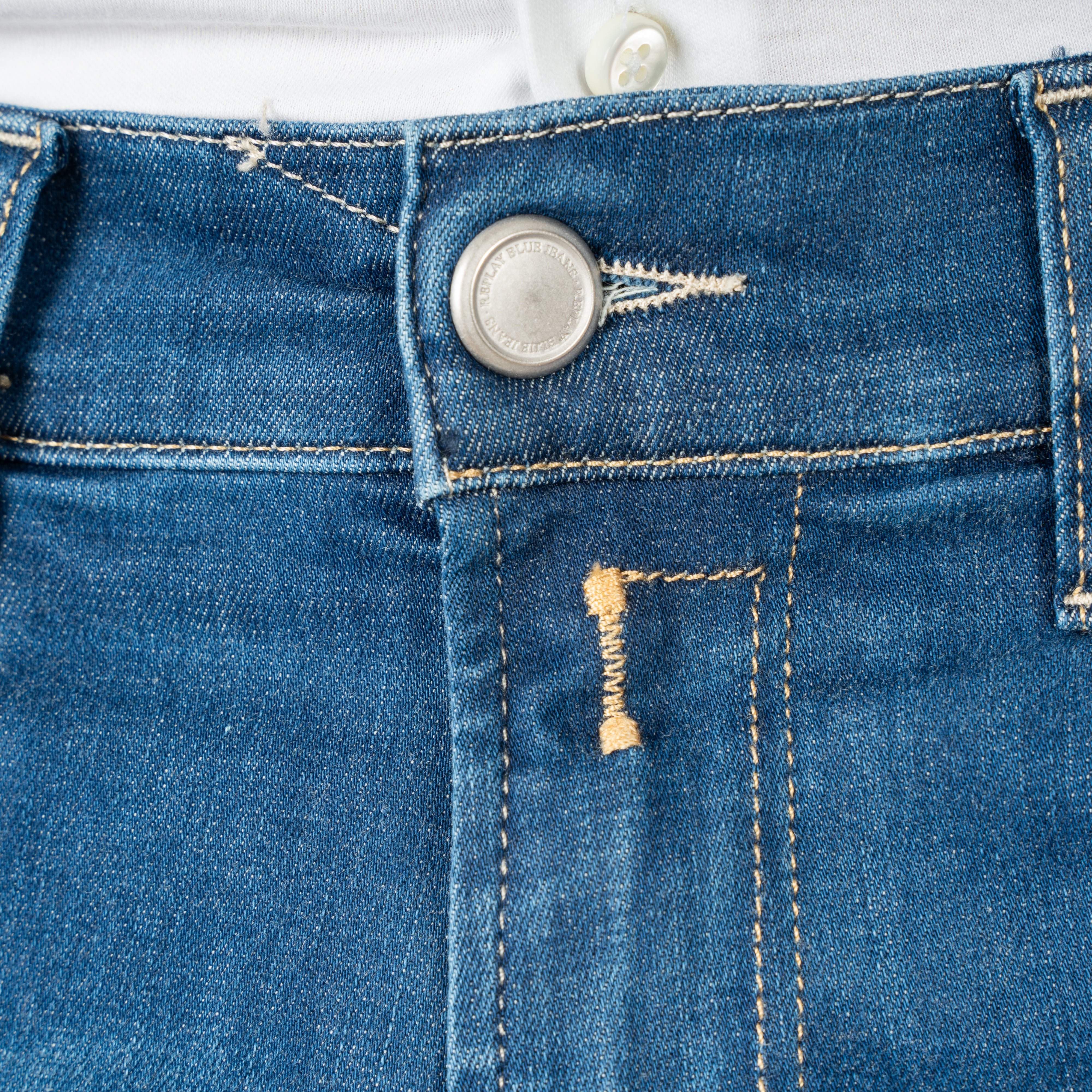 Replay Jeans Donkerblauw | Grover Straight Fit