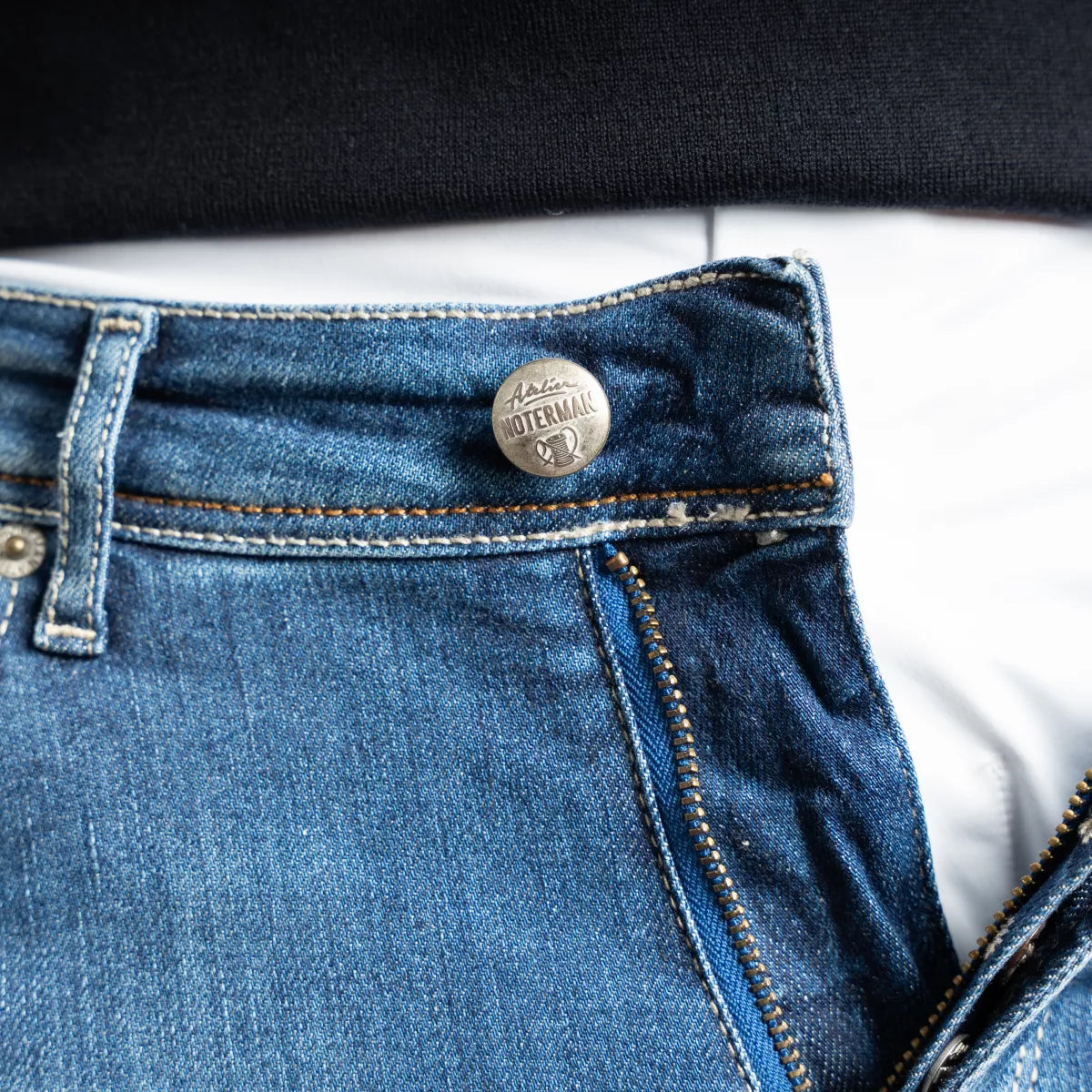 Atelier Noterman Jeans middenblauw