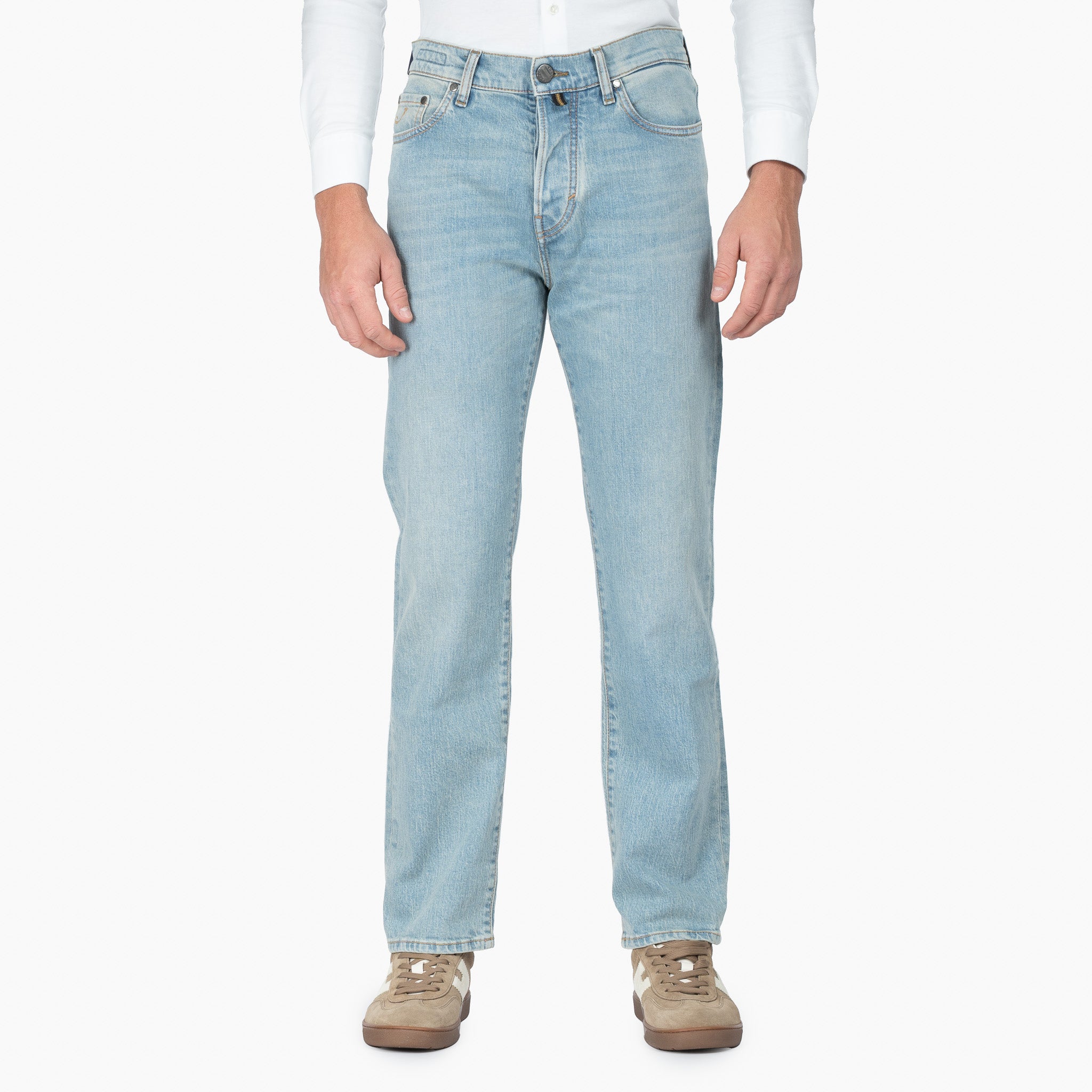 Jacob Cohen Jeans Lichtblauw | Edo Straight Fit
