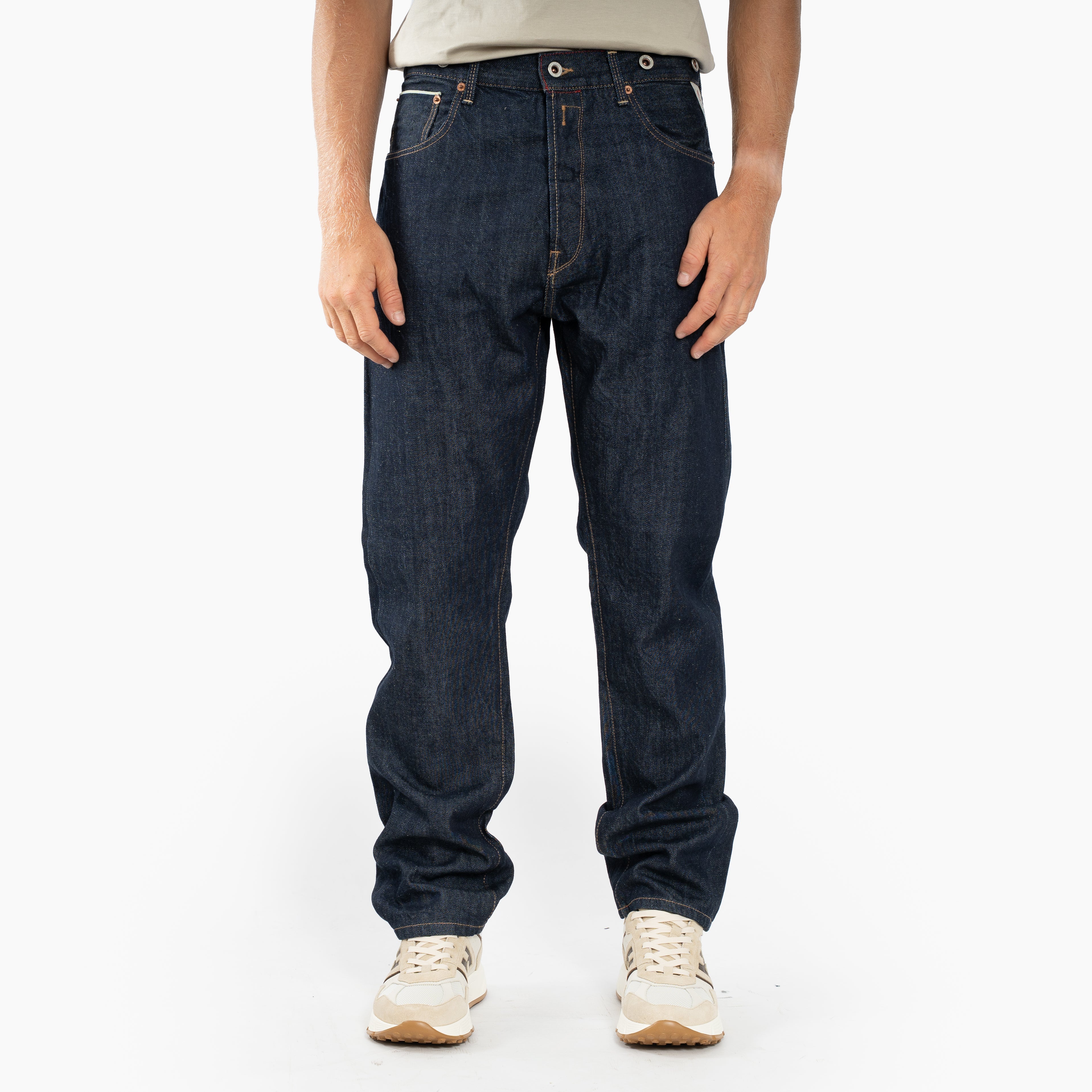 Replay Jeans Donkerblauw | Luiys Tapered Fit