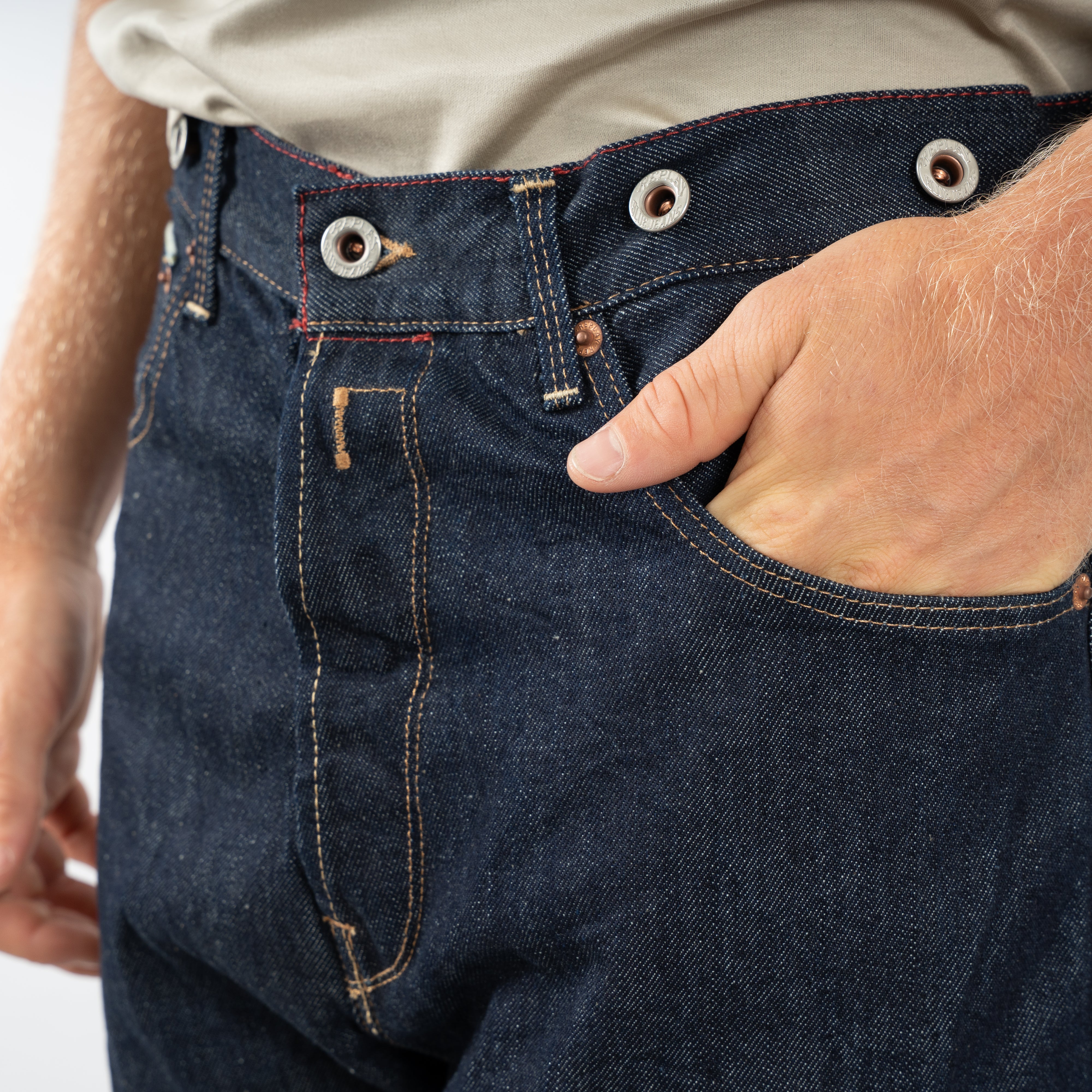 Replay Jeans Donkerblauw | Luiys Tapered Fit