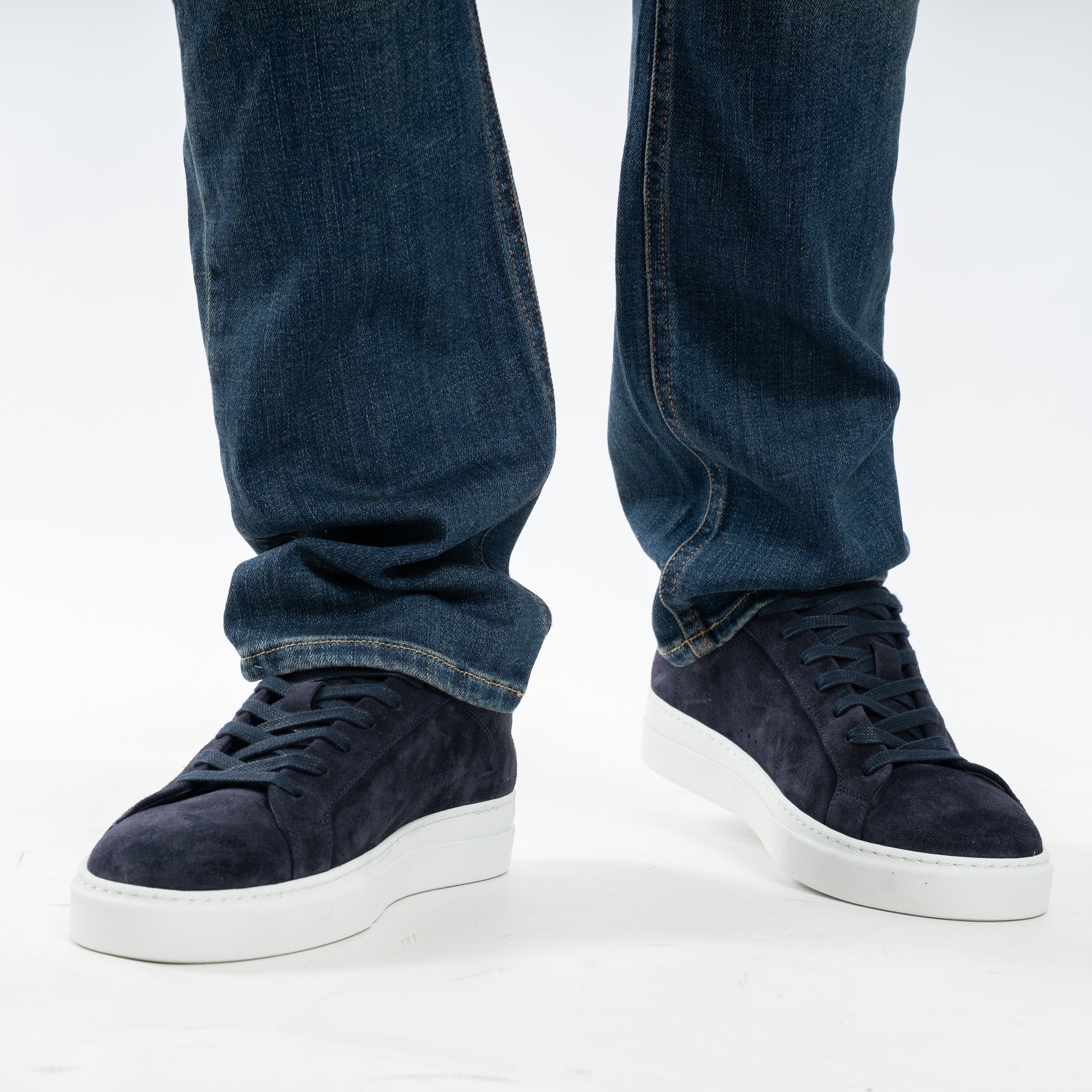 Denham Jeans Donkerblauw | Ridge Straight Fit