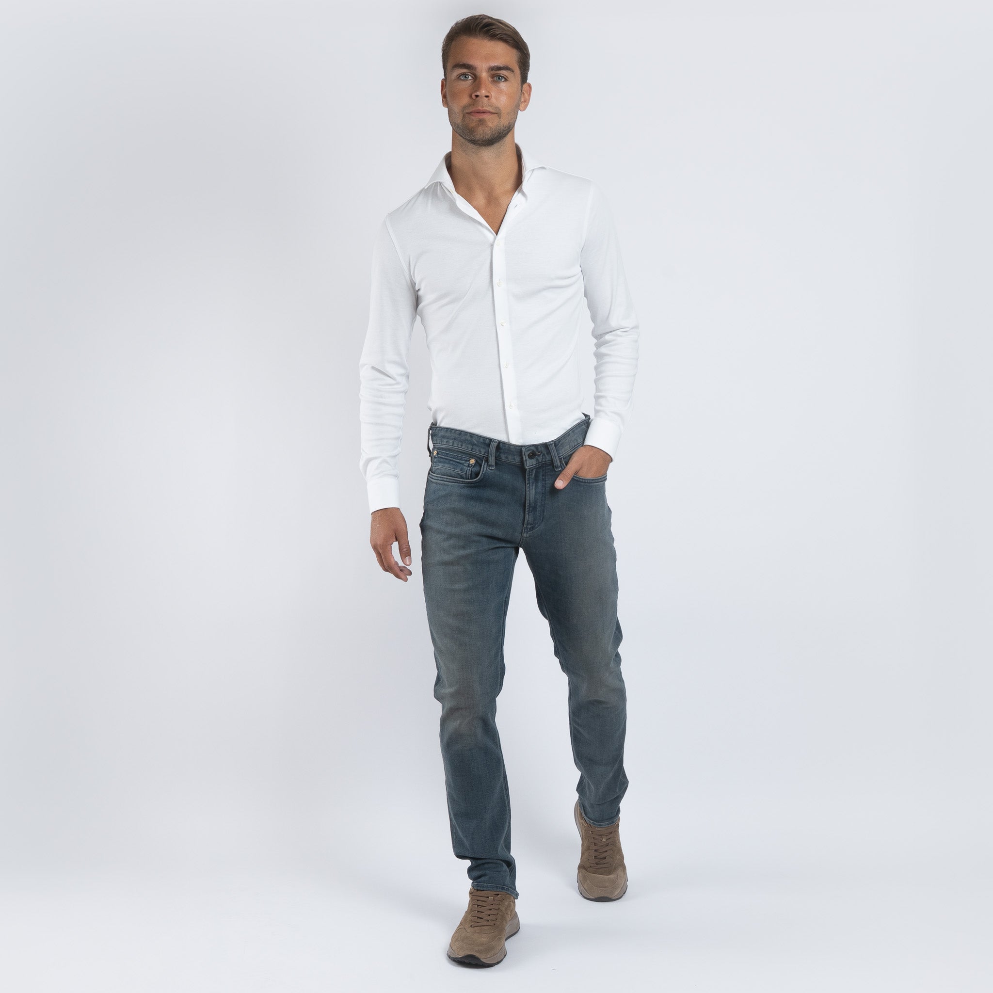 Denham Jeans Donkerblauw | Razor