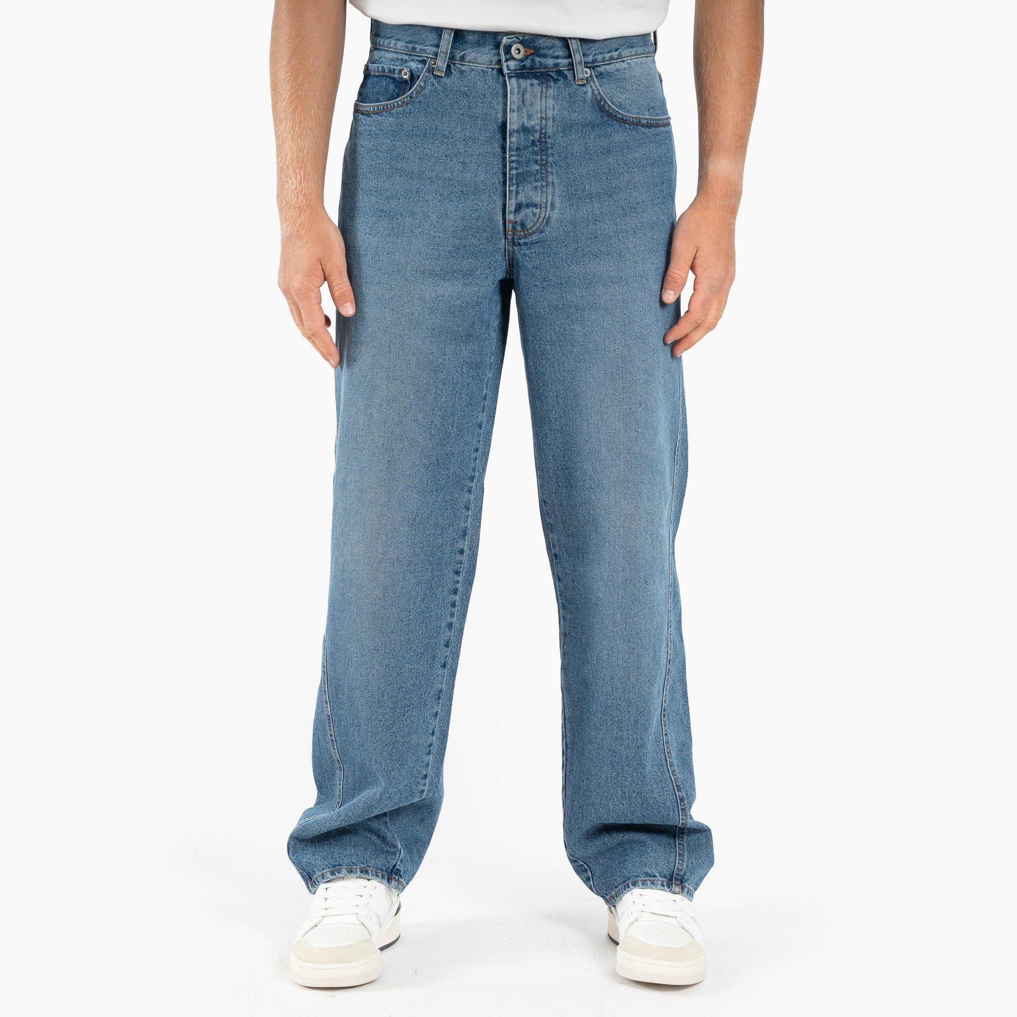 Olaf Jeans Blauw | Relaxed Denim Pant