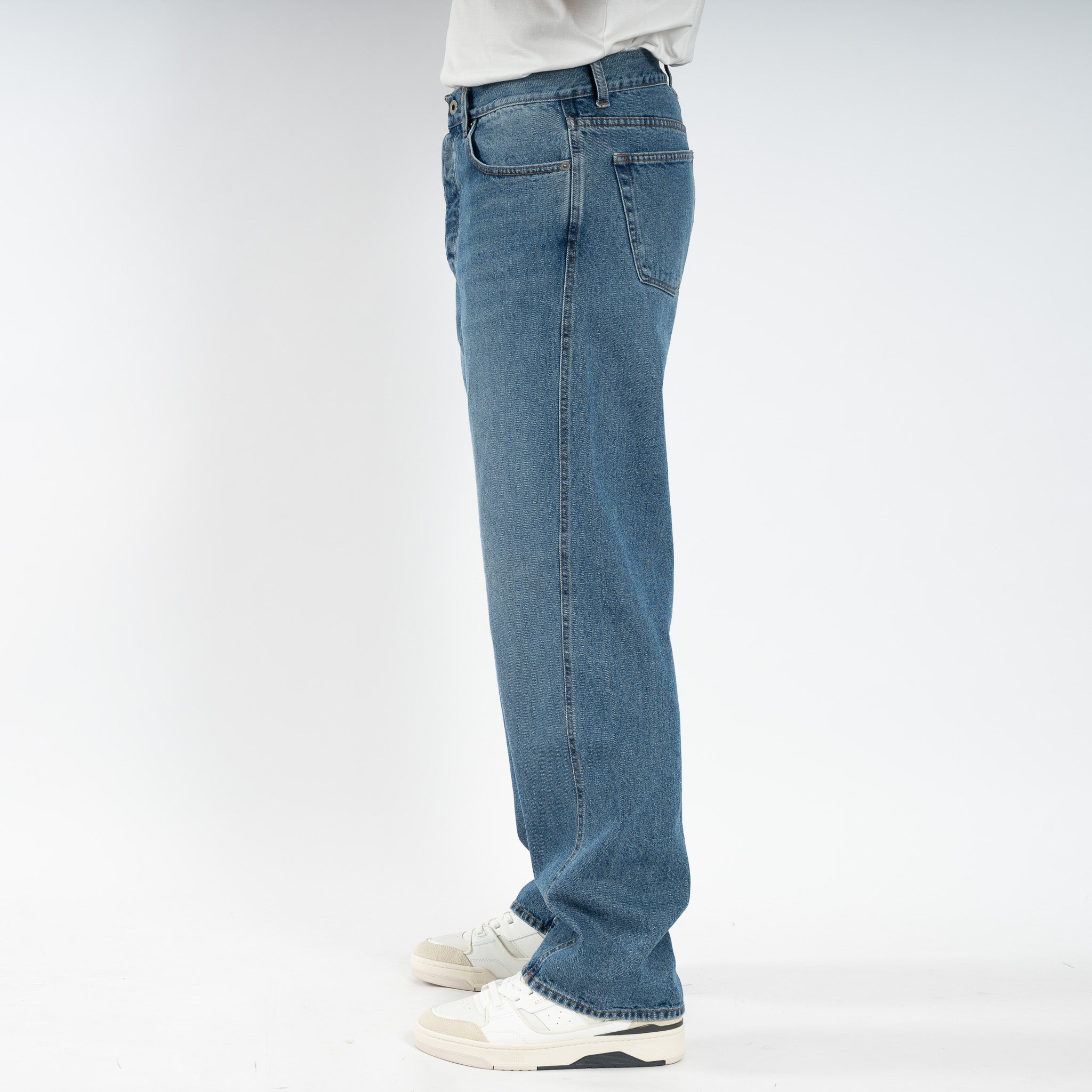 Olaf Jeans Blauw | Relaxed Denim Pant