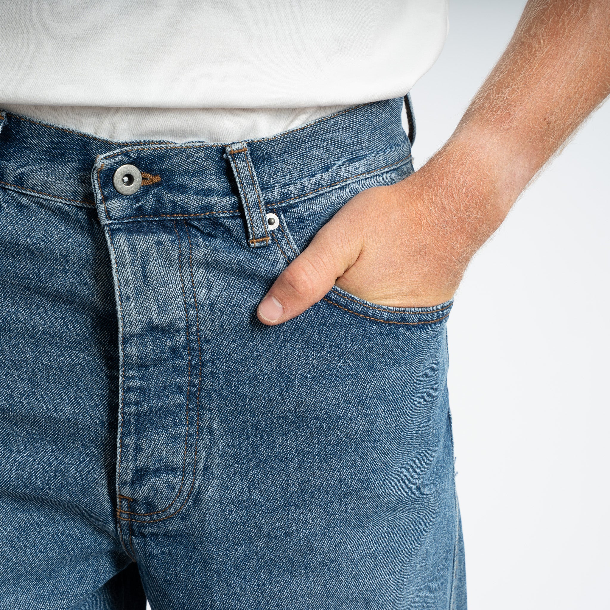 Olaf Jeans Blauw | Relaxed Denim Pant