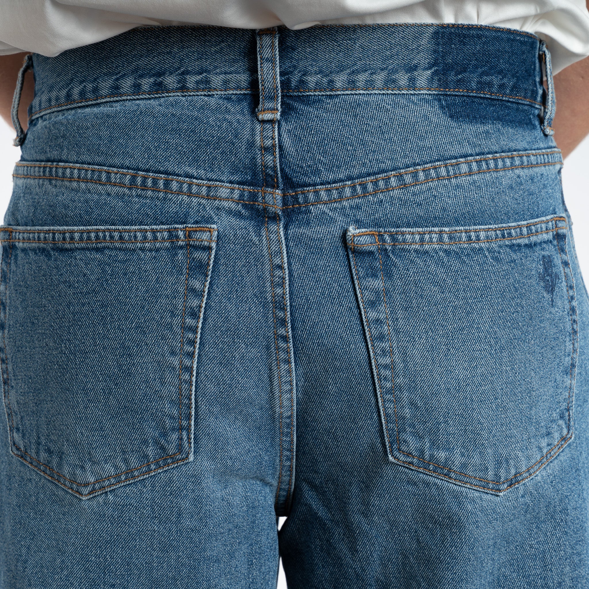 Olaf Jeans Blauw | Relaxed Denim Pant