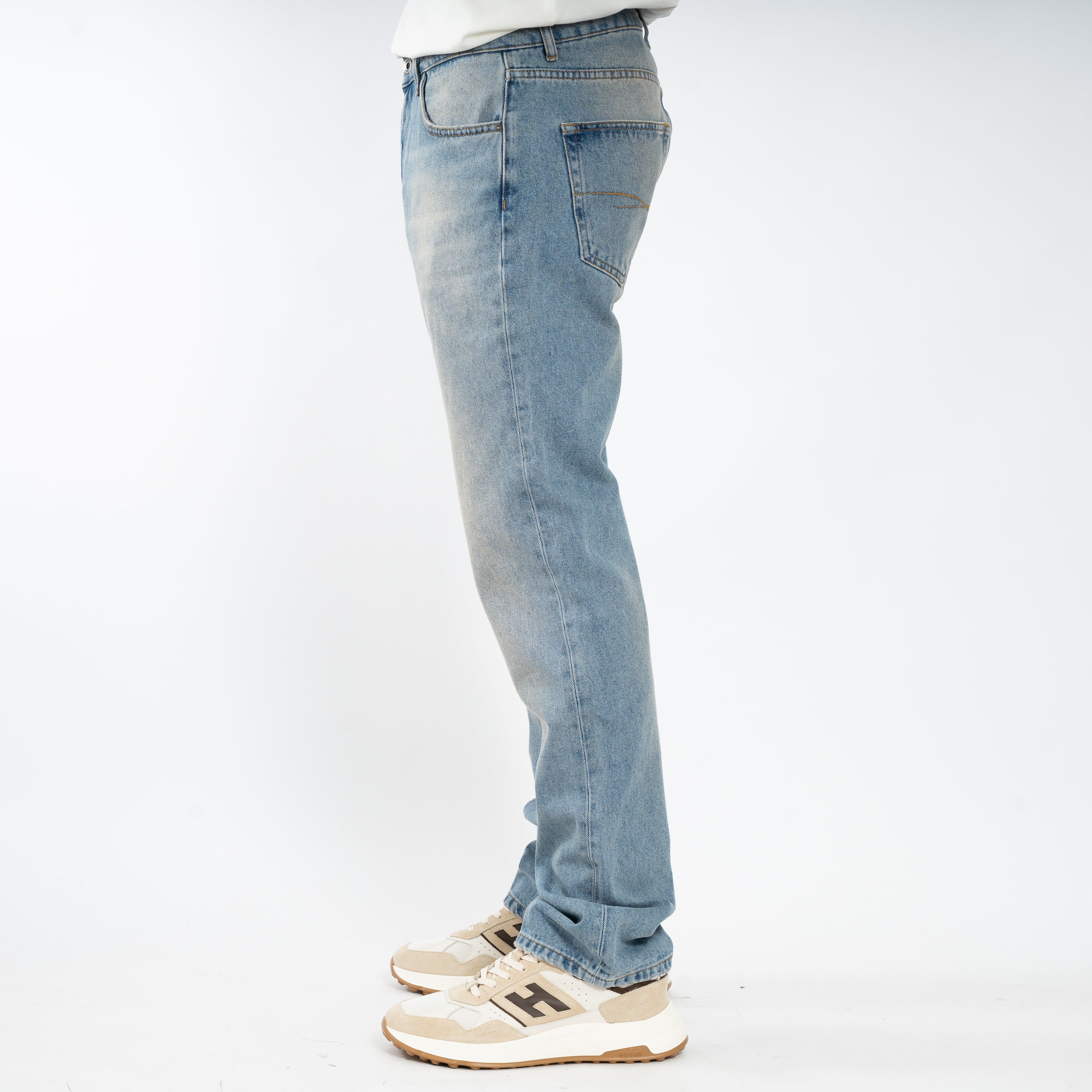 Flaneur Jeans Lichtblauw | Straight Fit