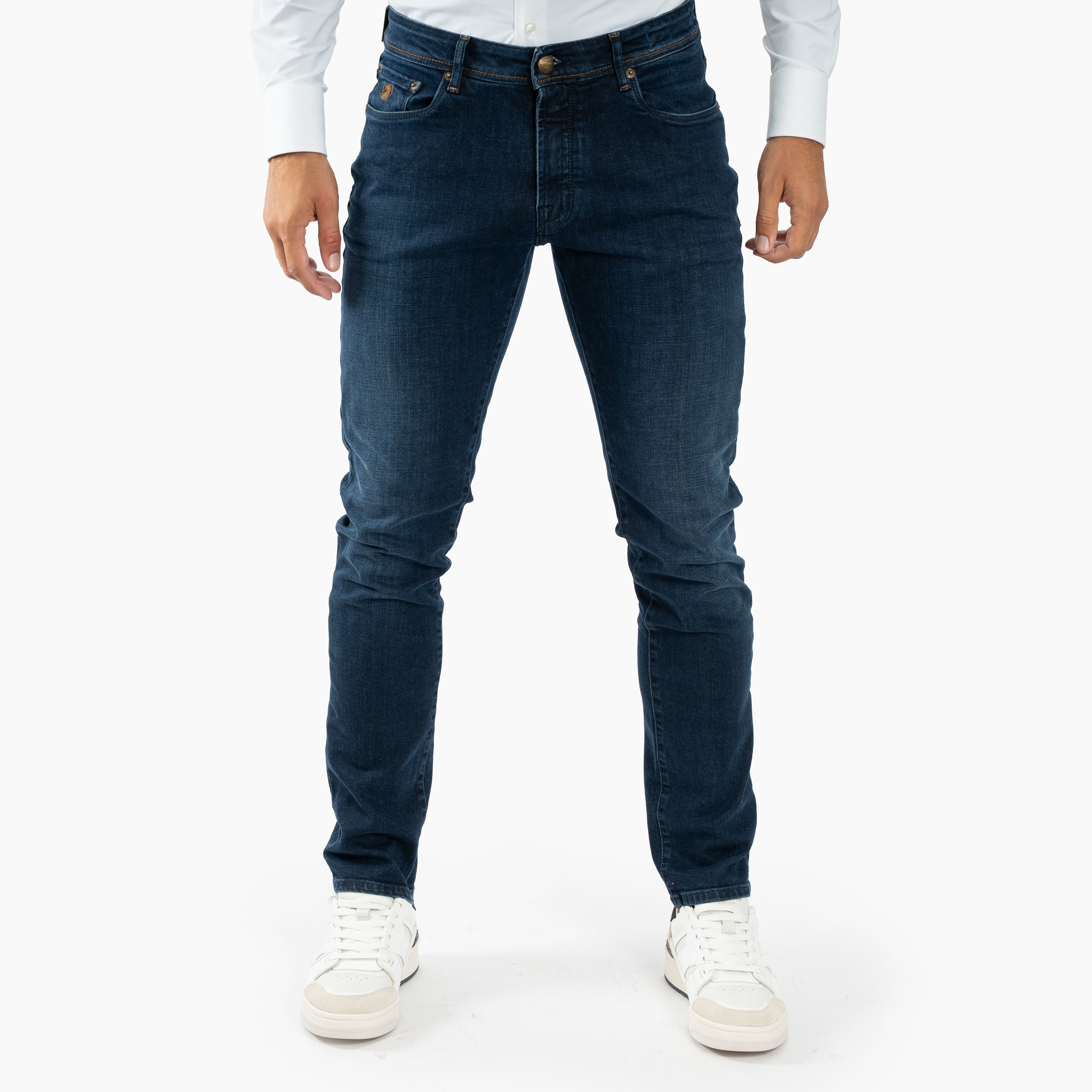 Atelier Noterman Jeans Donkerblauw | Slim Fit