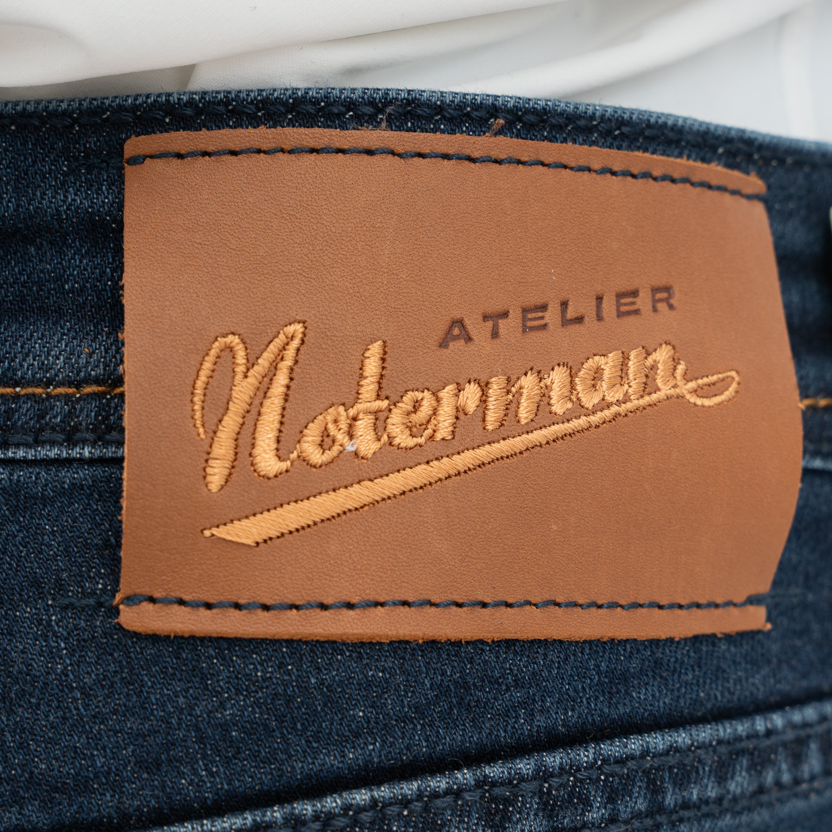Atelier Noterman Jeans Donkerblauw | Slim Fit