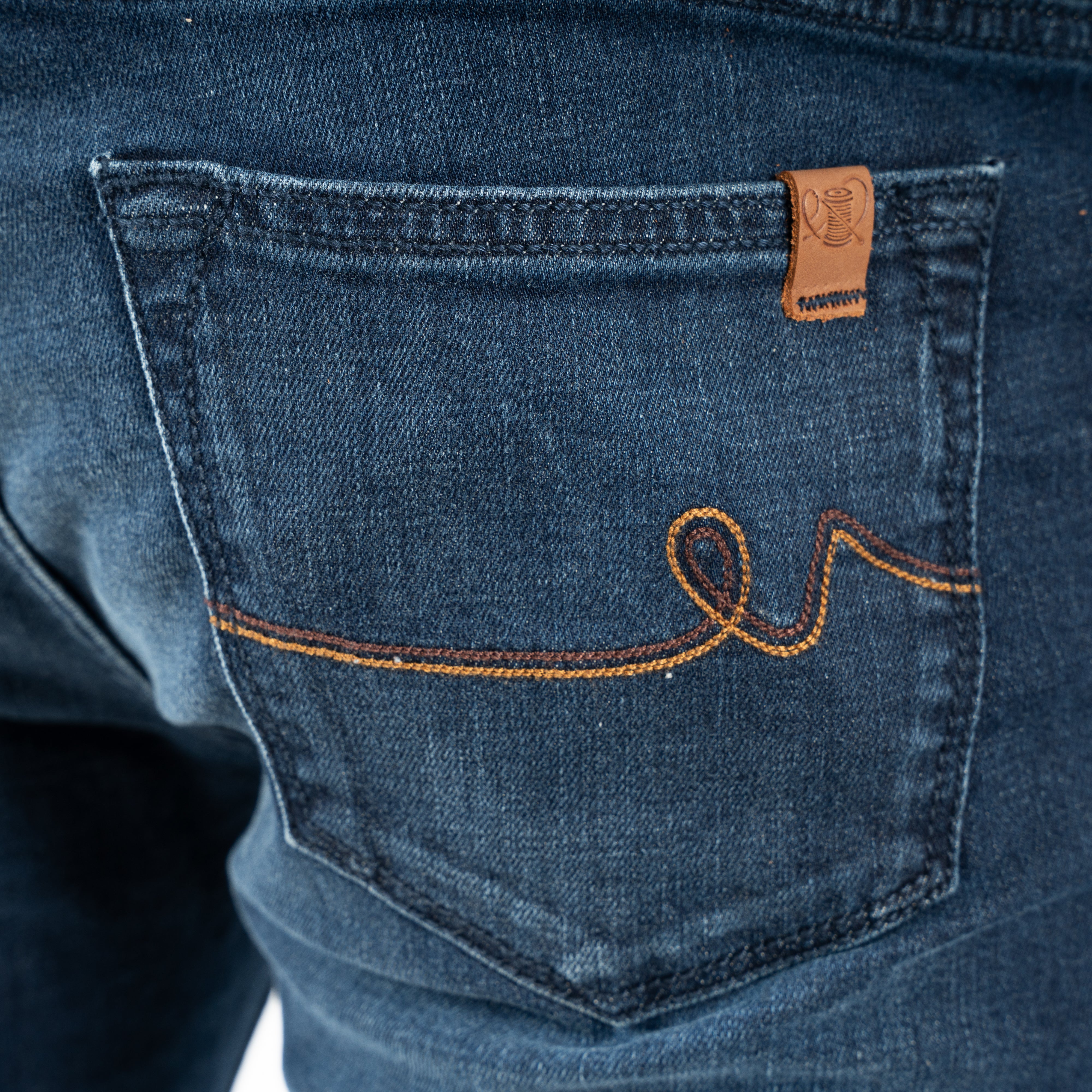 Atelier Noterman Jeans Donkerblauw | Slim Fit