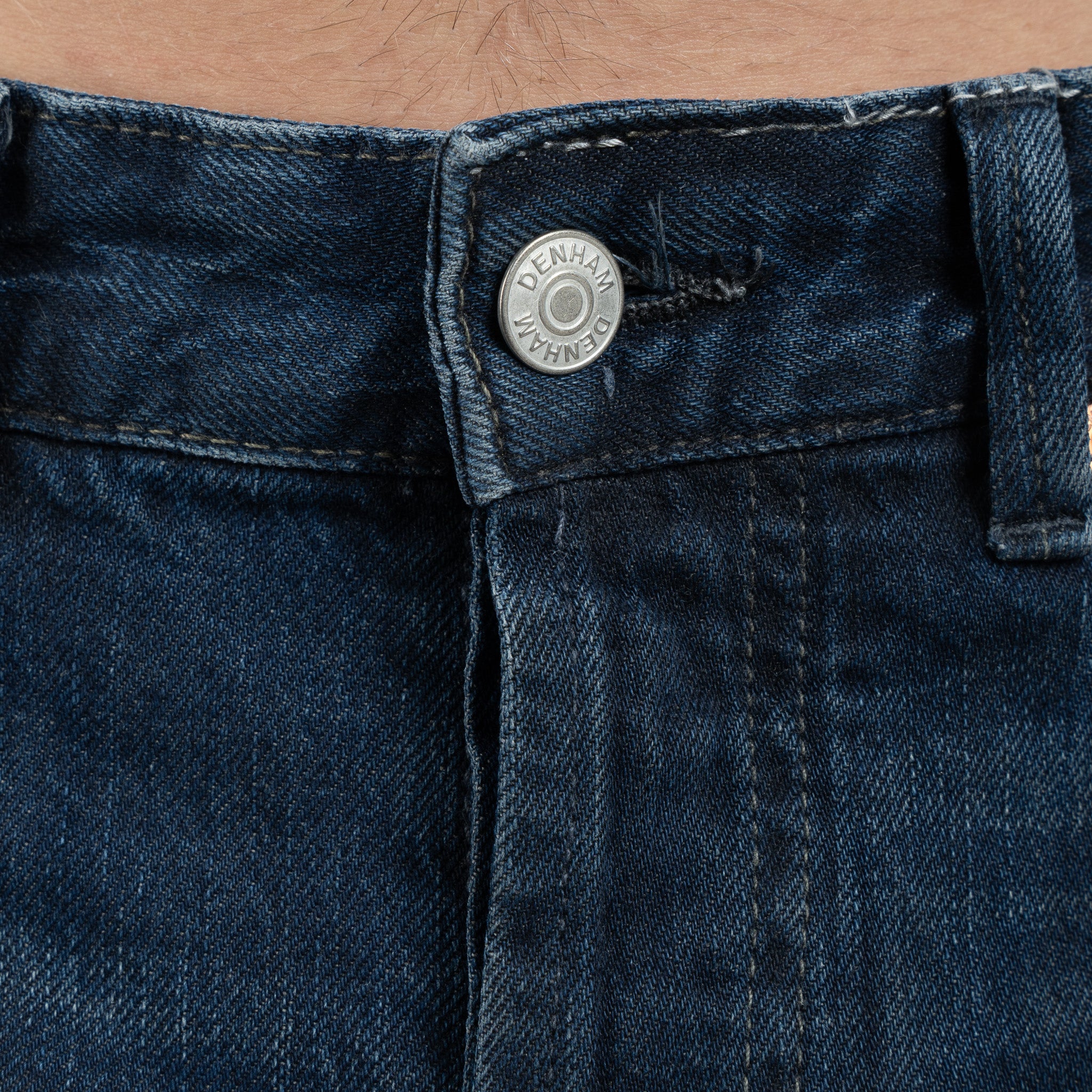 Denham Jeans Donkerblauw | Ridge Straight Fit