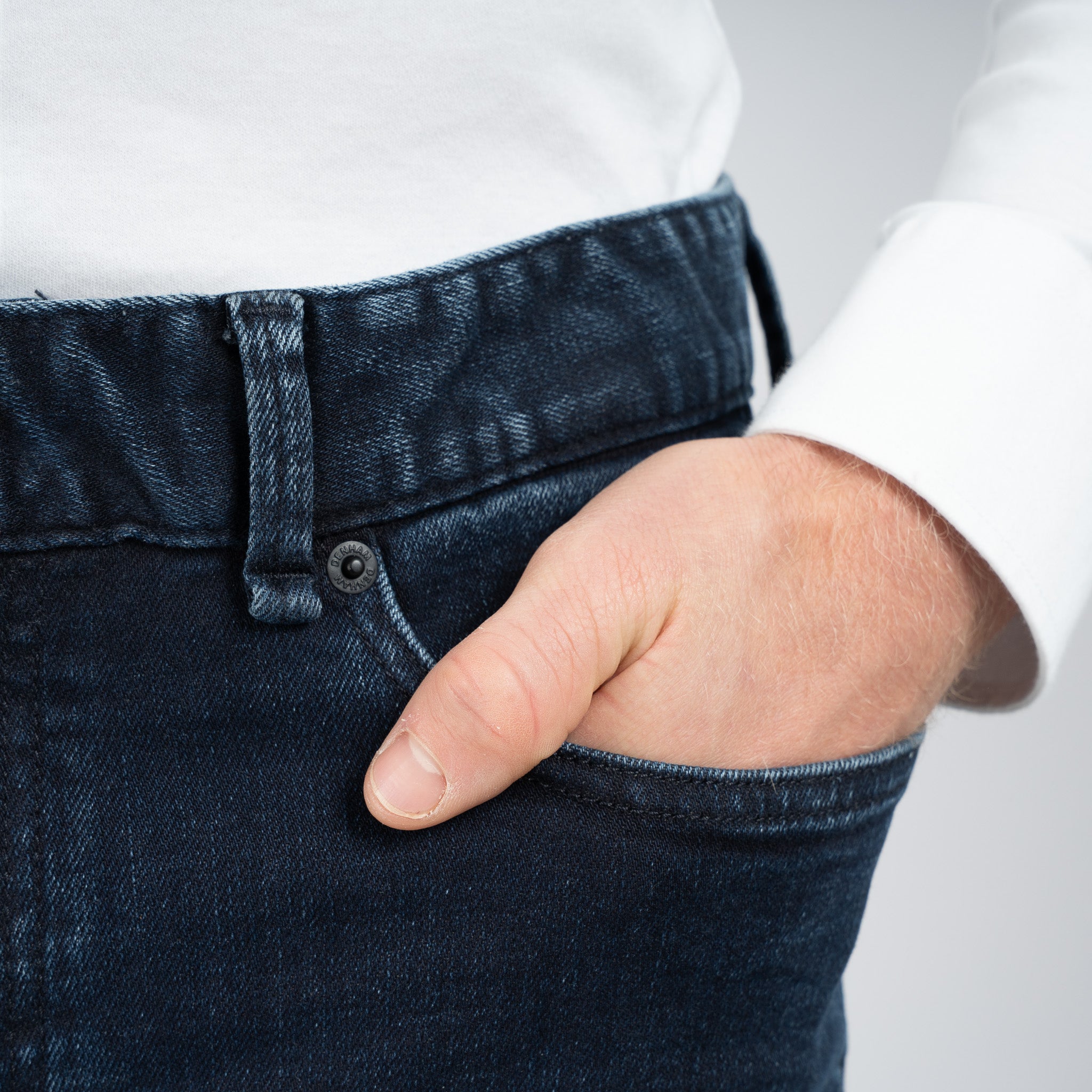 Denham Jeans Donkerblauw | Bolt