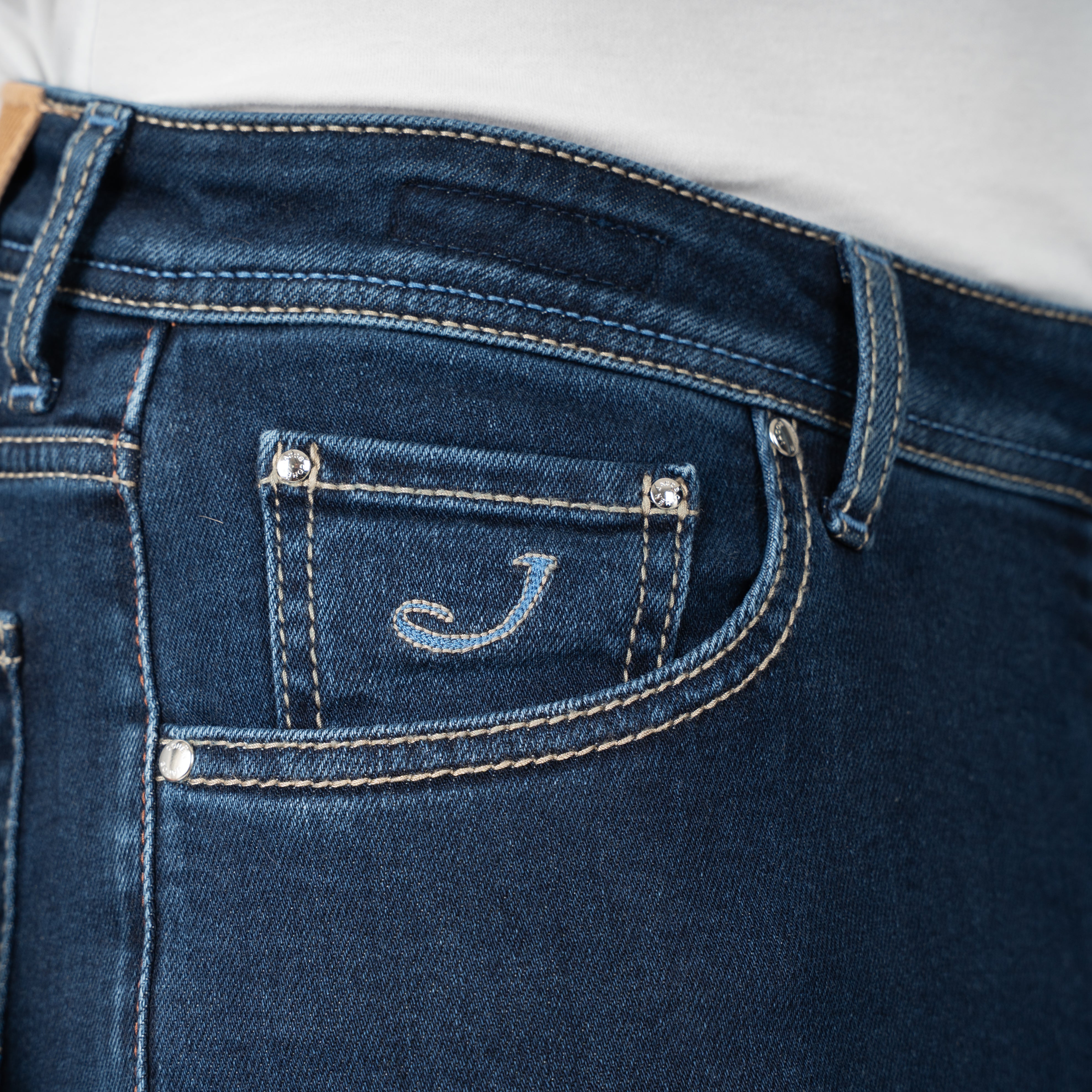 Jacob Cohen Jeans Donkerblauw | Nick Slim