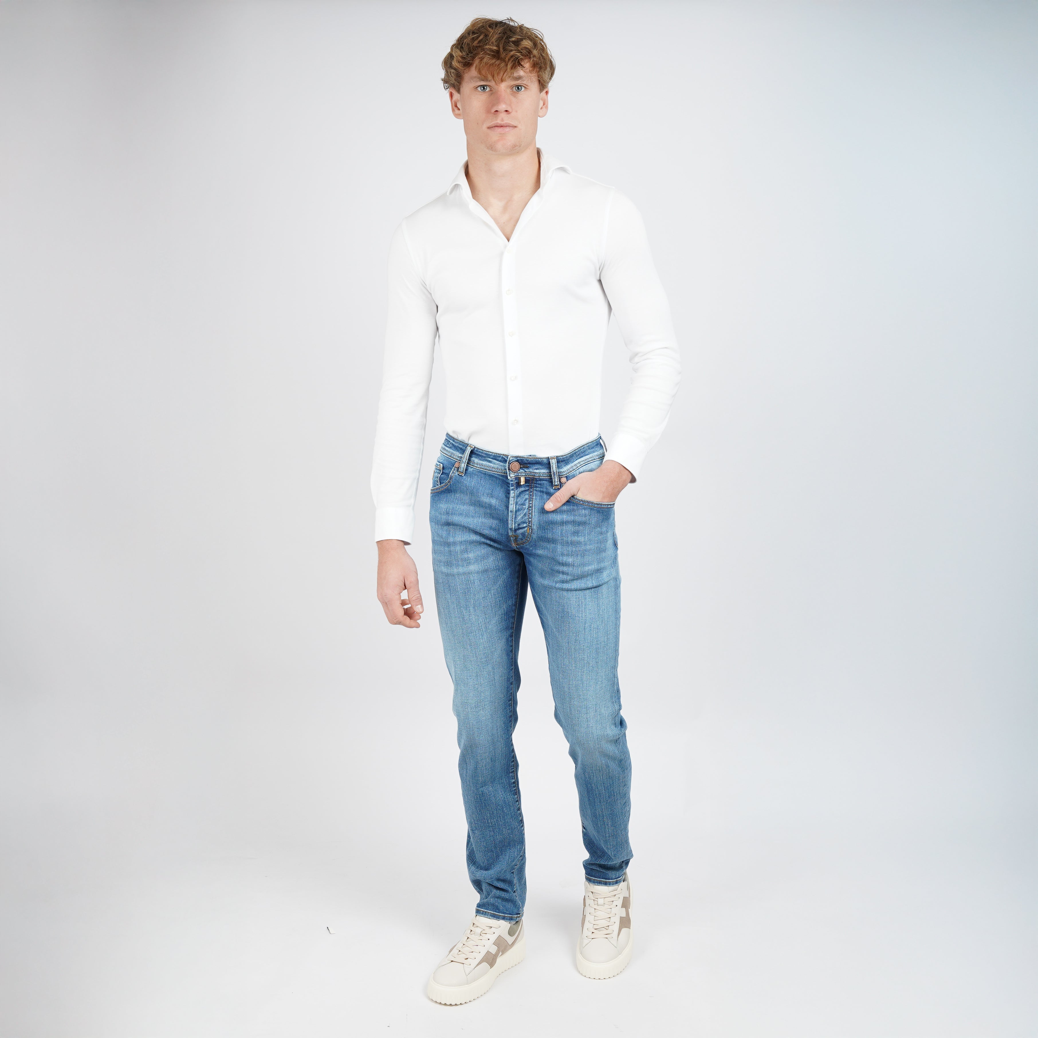 Jacob Cohen Jeans Blauw | Nick Slim