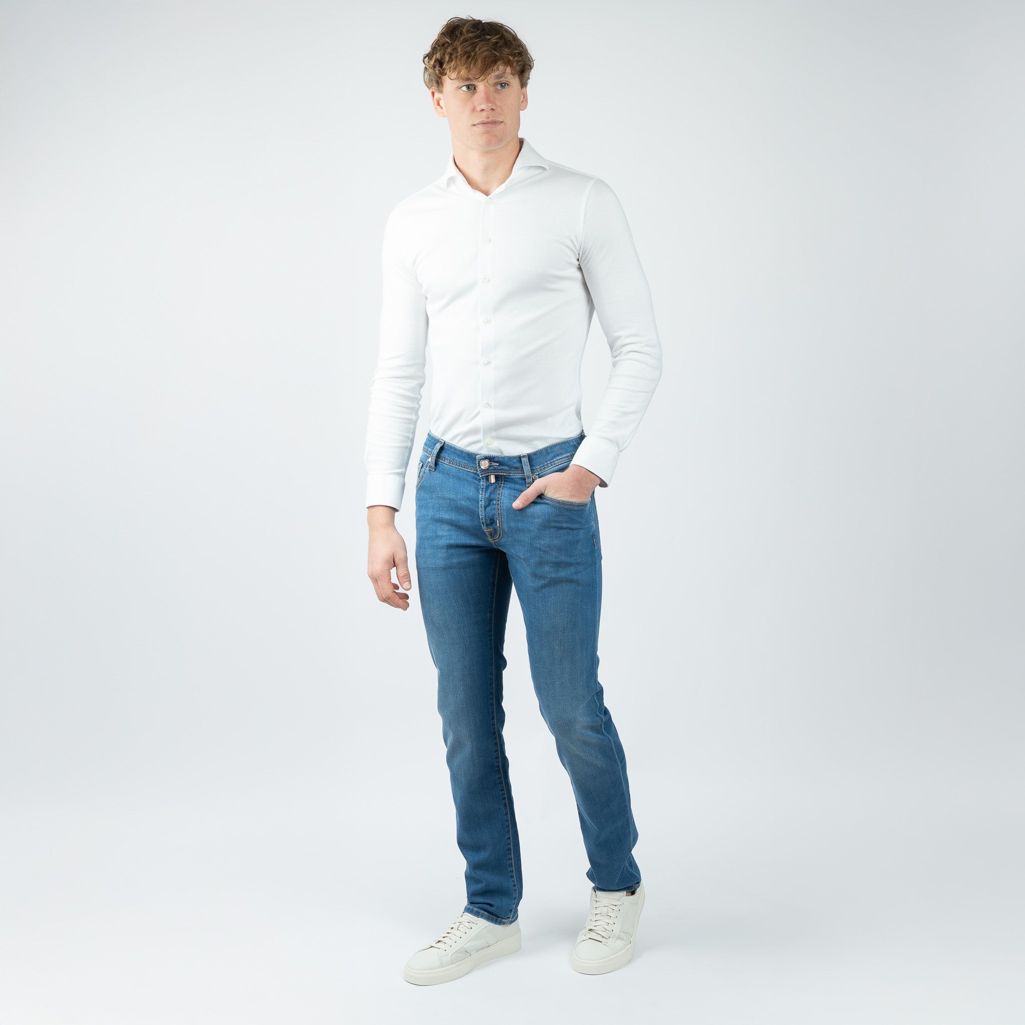 Jacob Cohen Jeans Middenblauw | Nick