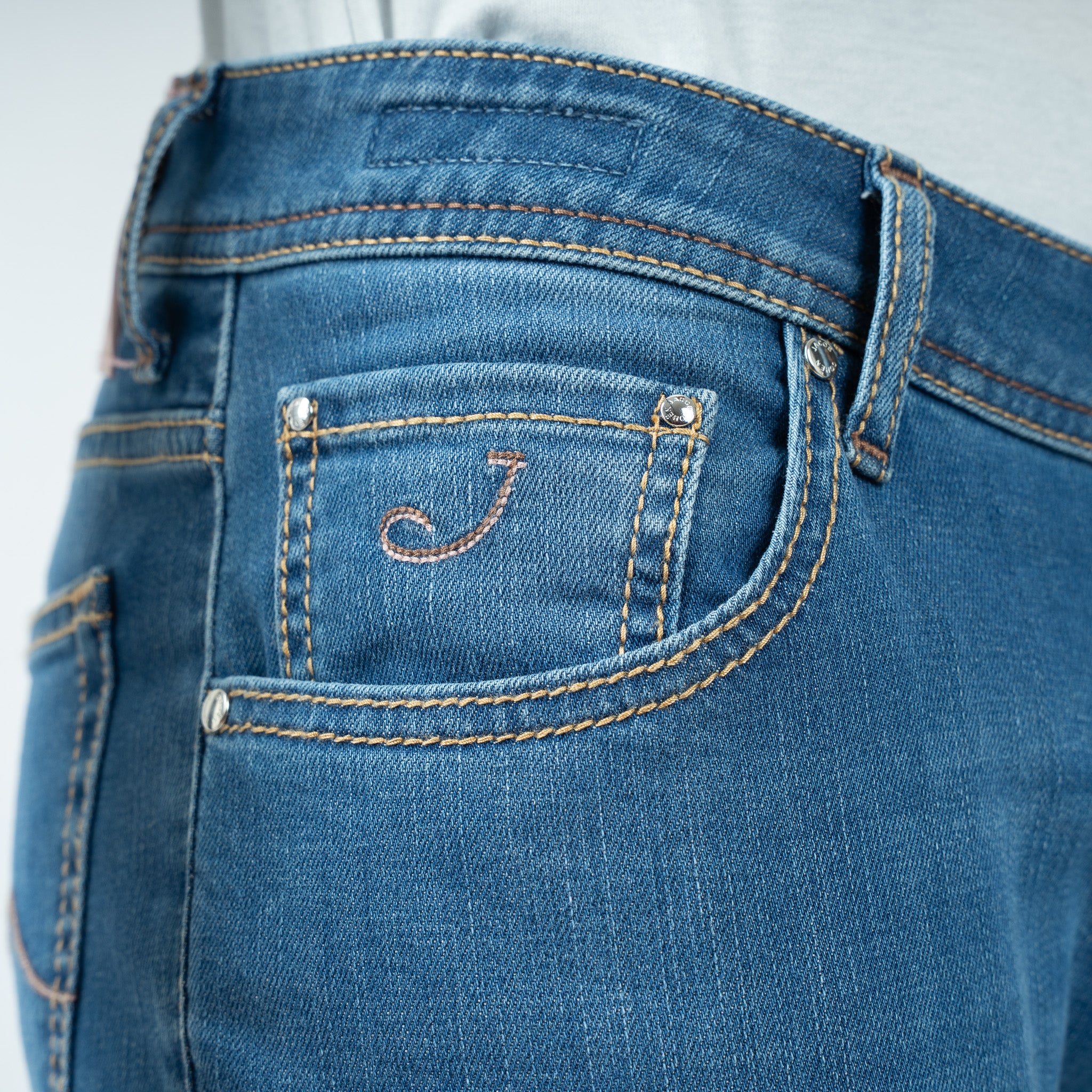 Jacob Cohen Jeans Middenblauw | Nick