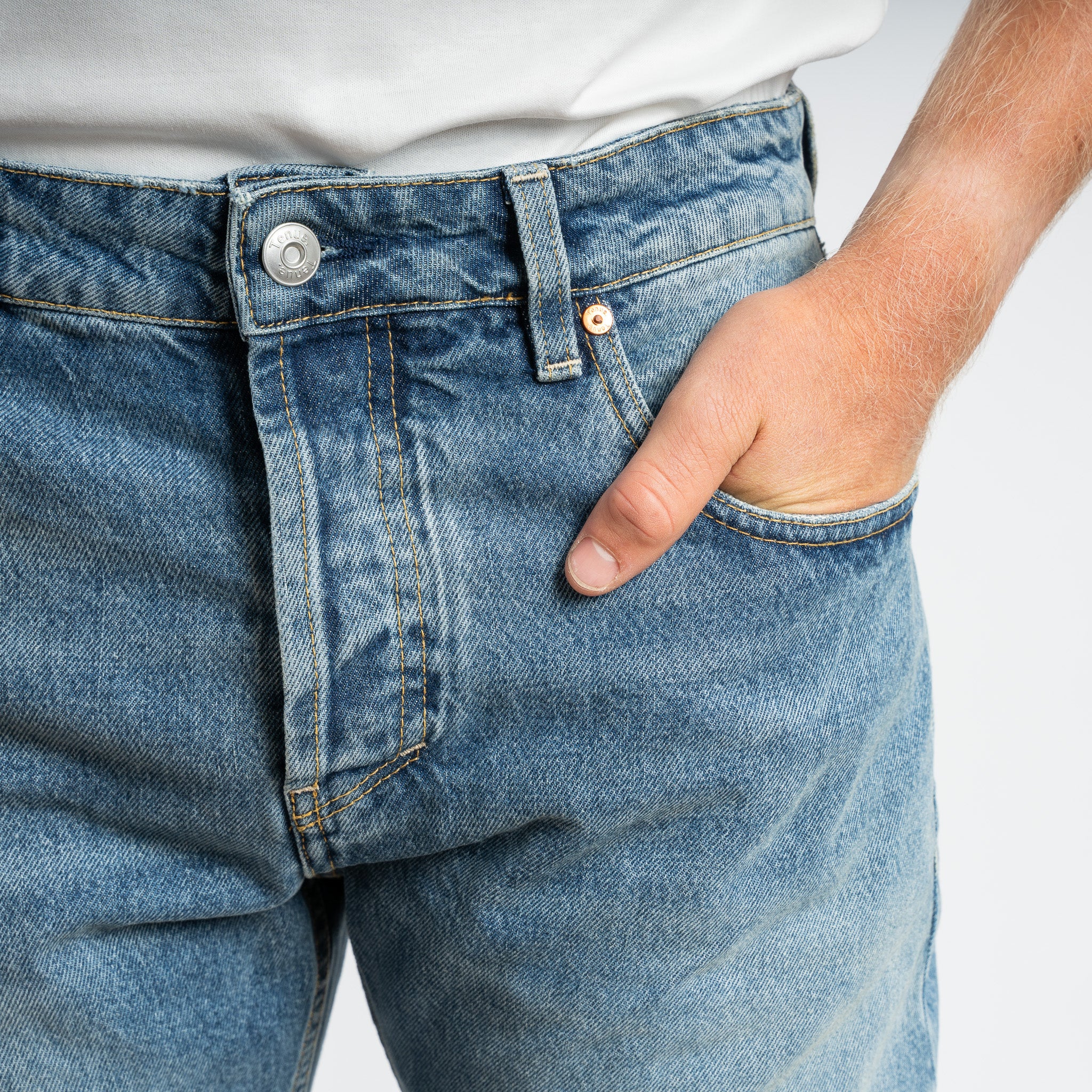 Tenue. Jeans Blauw | Jackson Landslide