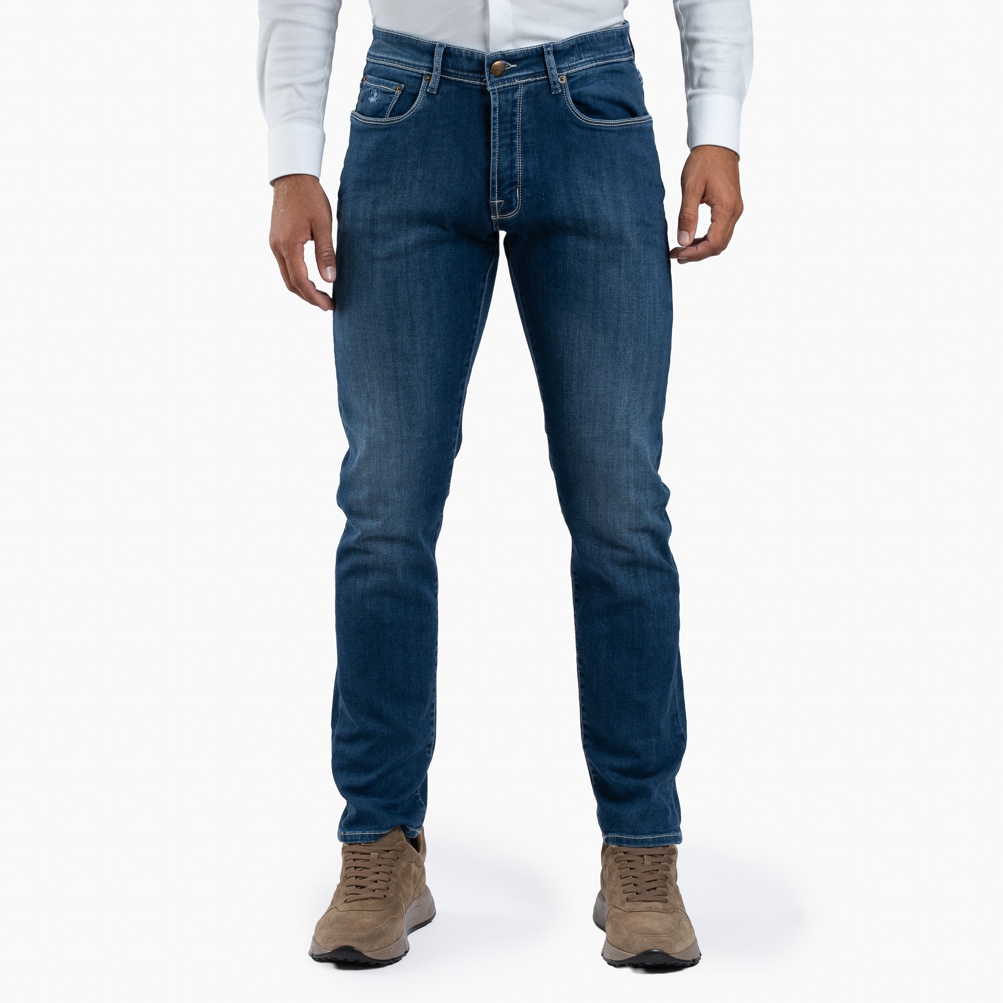 Atelier Noterman Jeans Blauw | Regular Fit