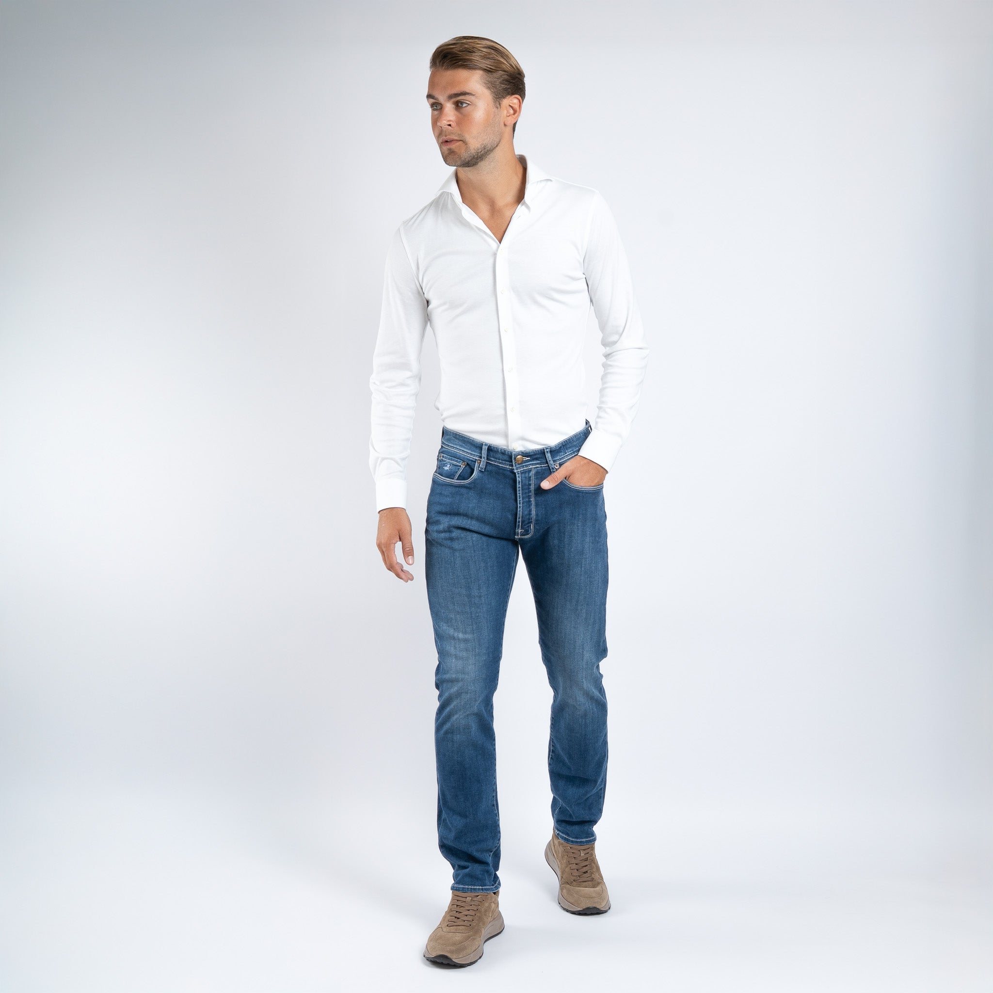 Atelier Noterman Jeans Blauw | Regular Fit