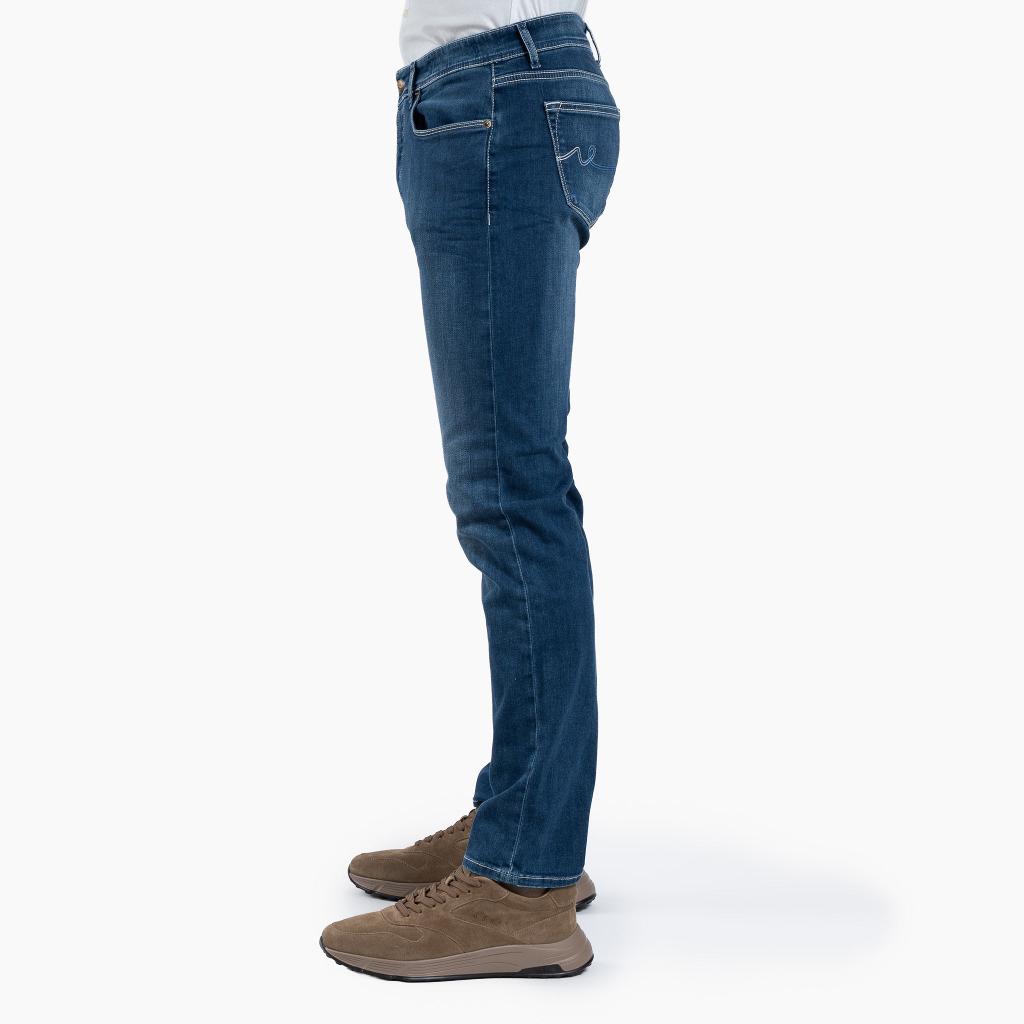 Atelier Noterman Jeans Blauw | Regular Fit
