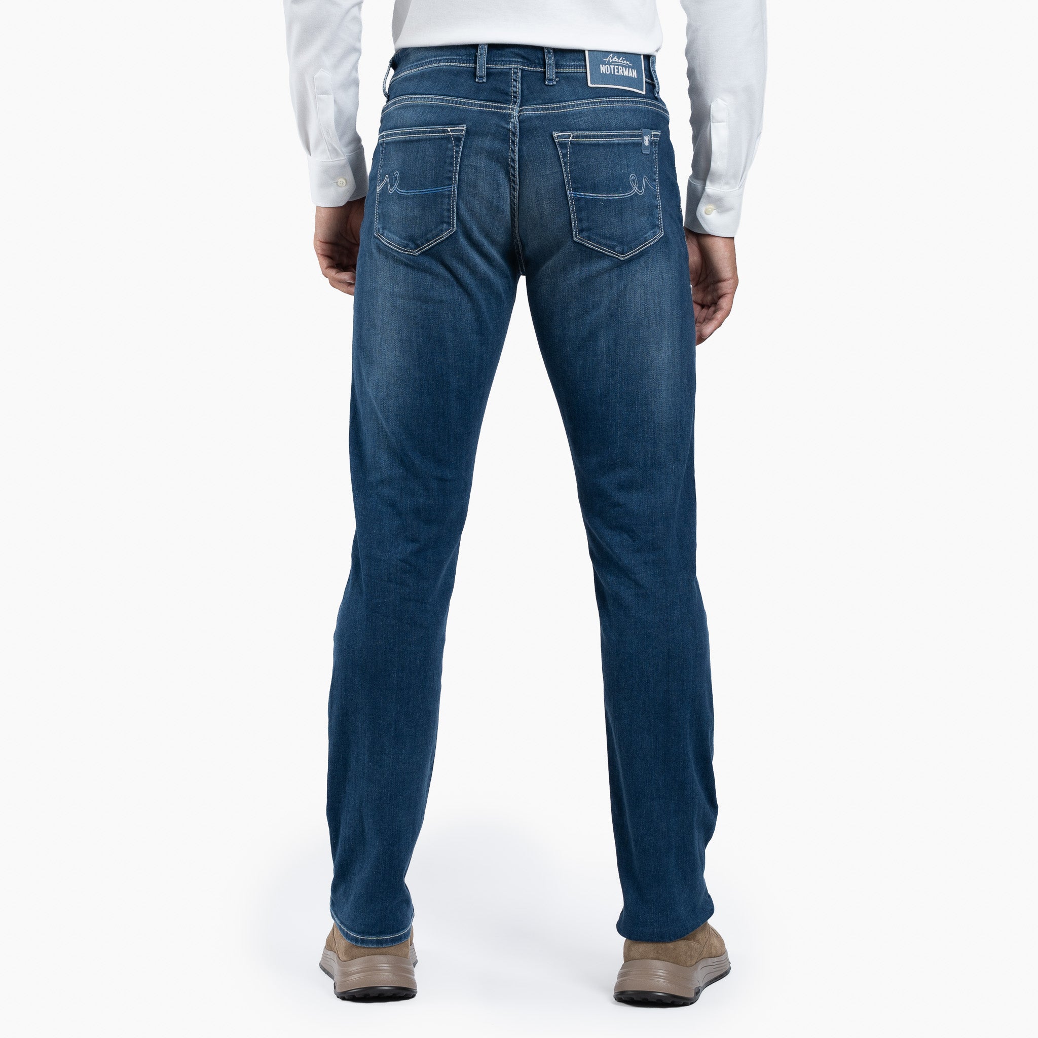 Atelier Noterman Jeans Blauw | Regular Fit