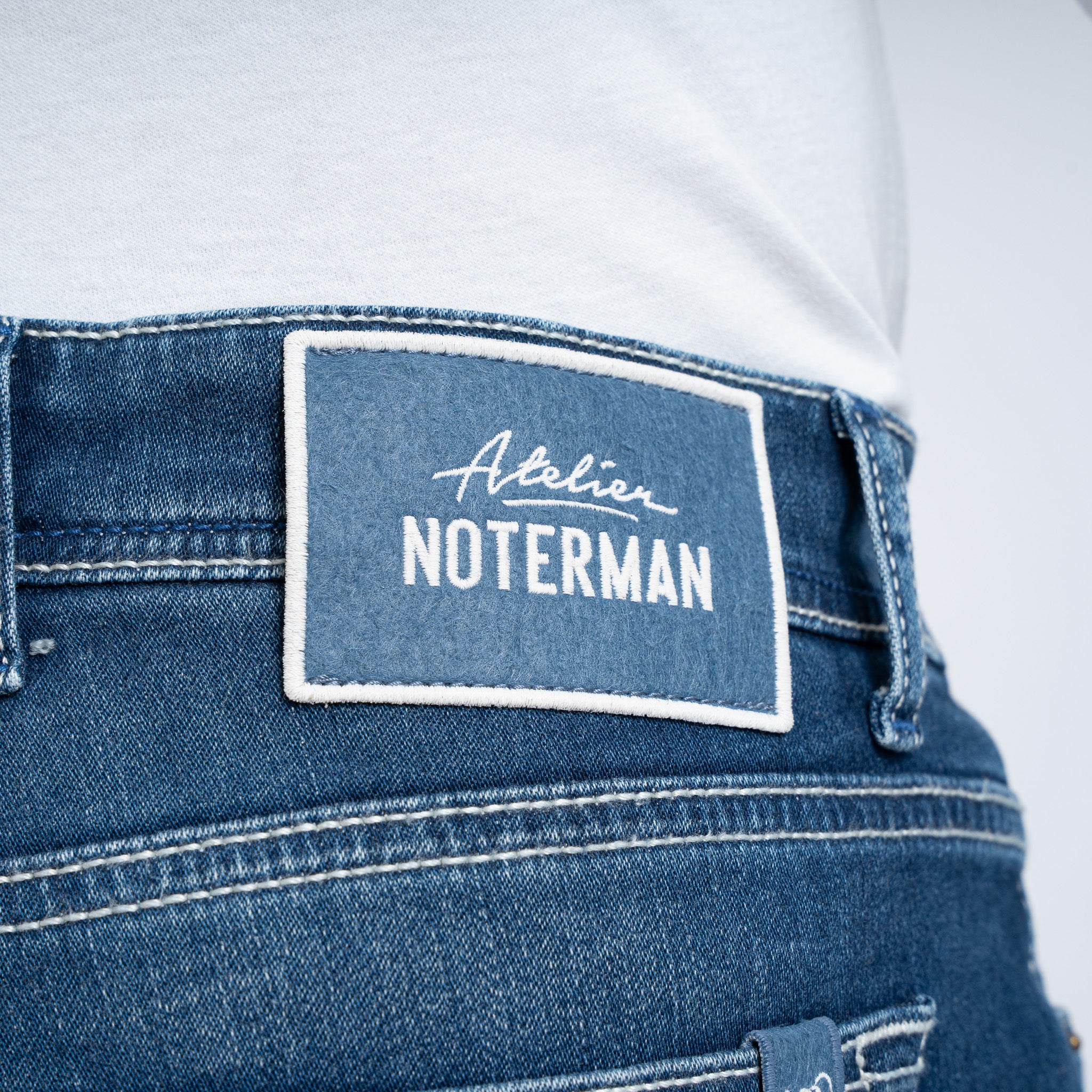 Atelier Noterman Jeans Blauw | Regular Fit