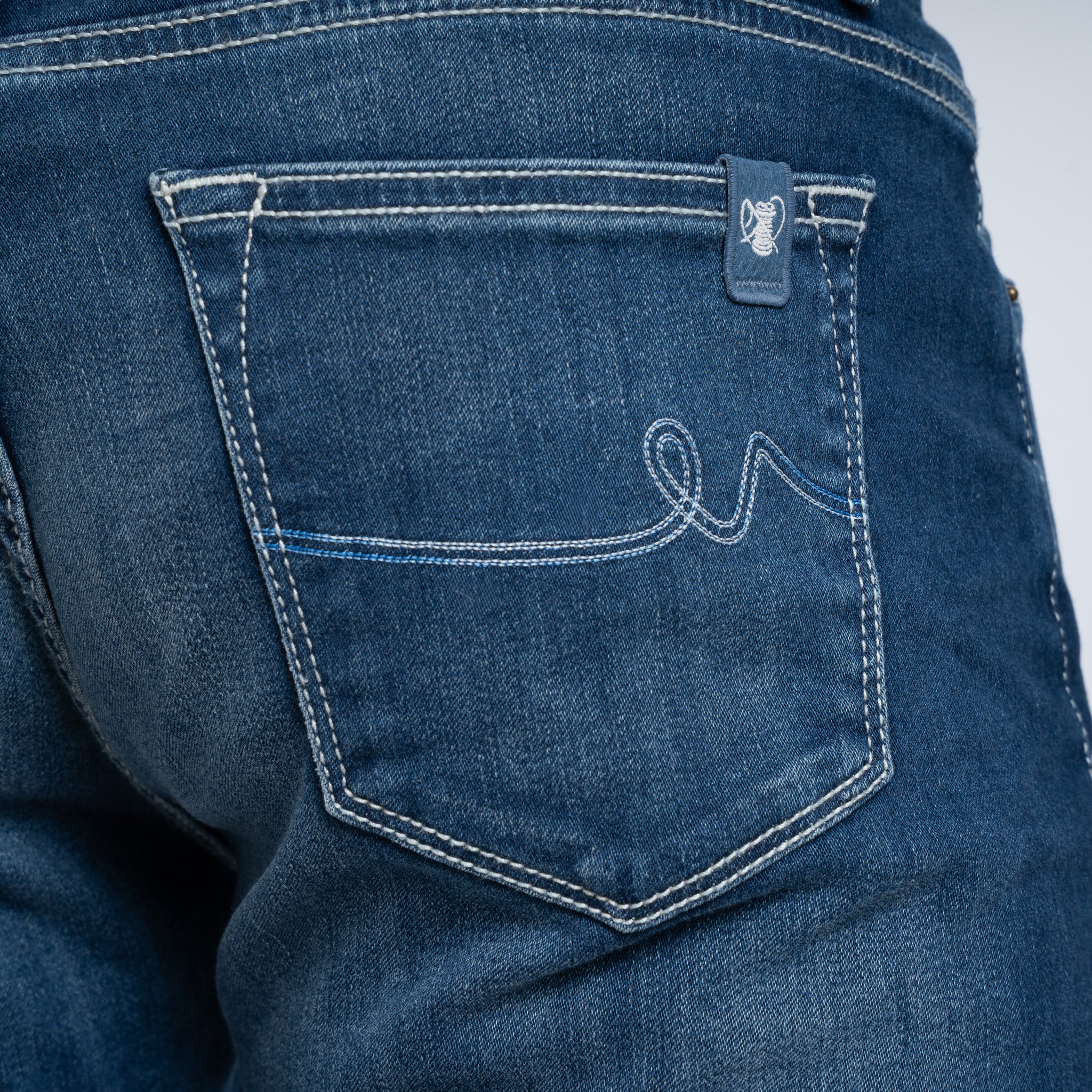 Atelier Noterman Jeans Blauw | Regular Fit