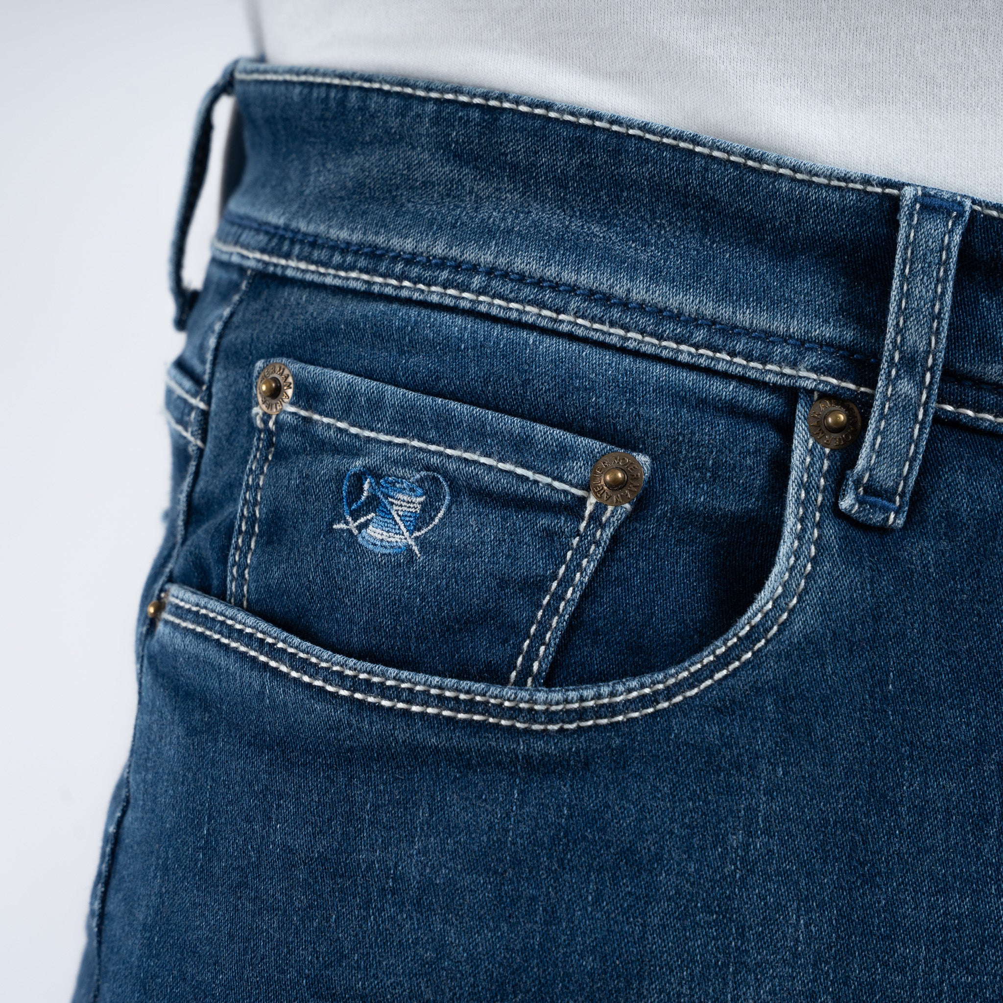 Atelier Noterman Jeans Blauw | Regular Fit