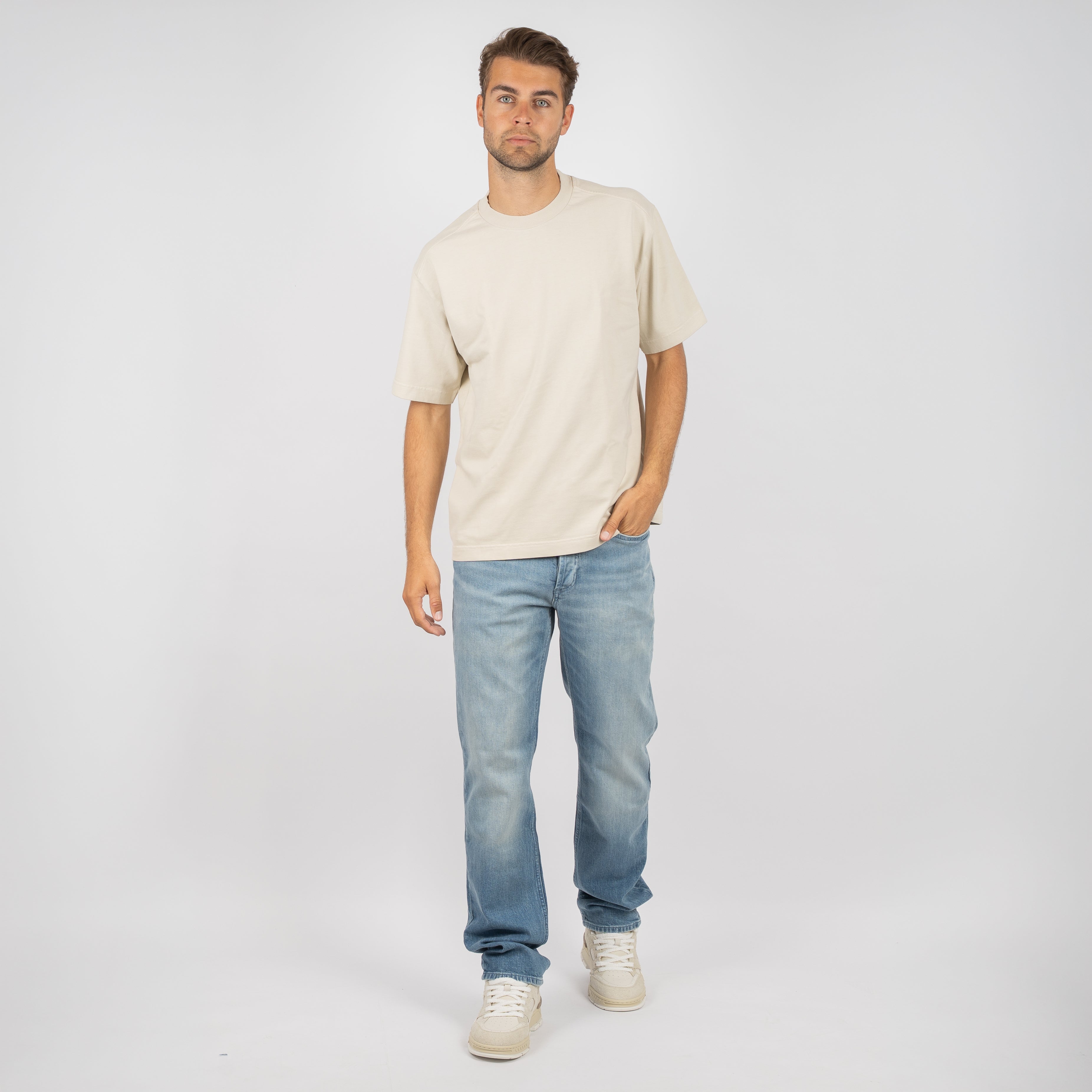 Denham Jeans Lichtblauw | Ridge Straight Fit