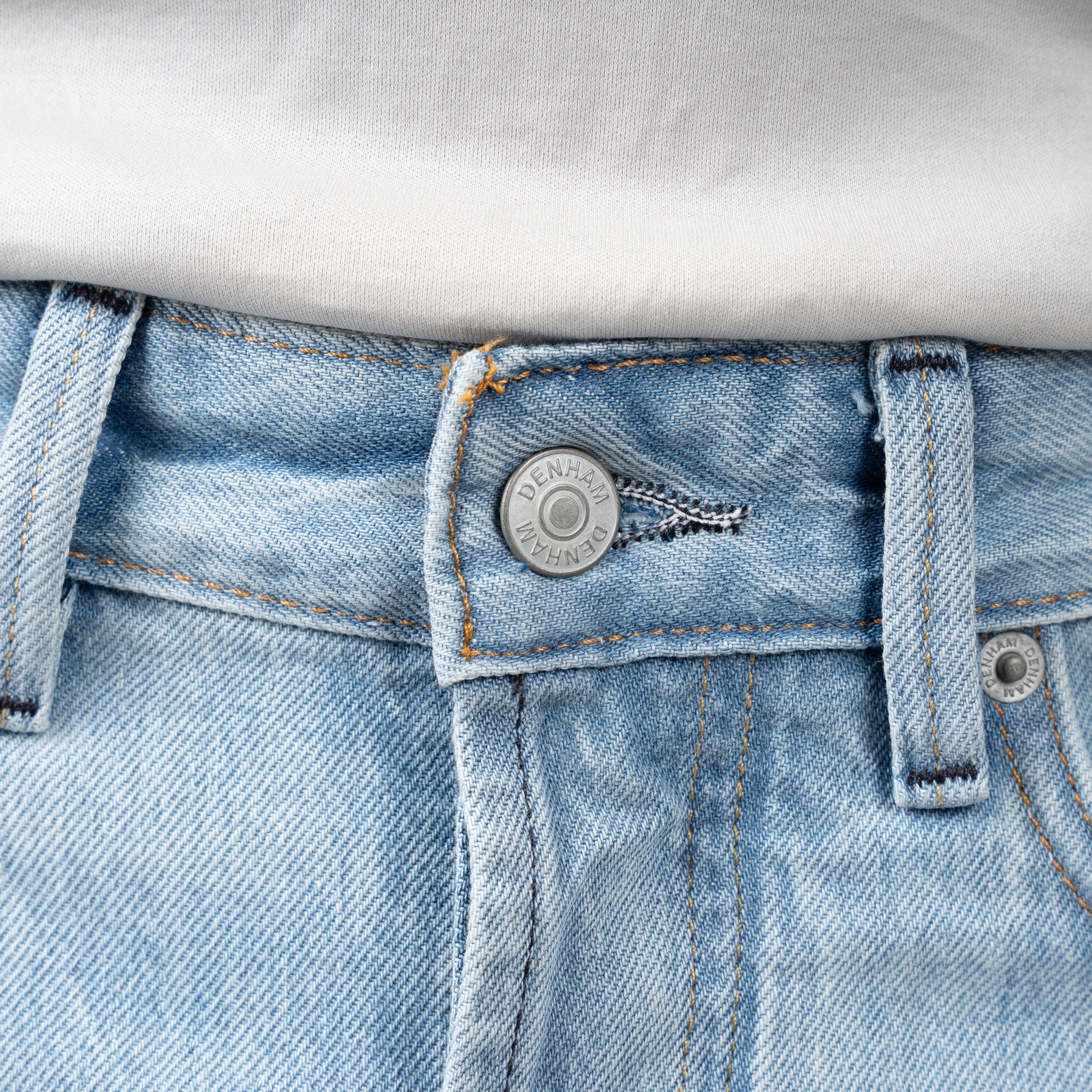 Denham Jeans Lichtblauw | Ridge Straight Fit