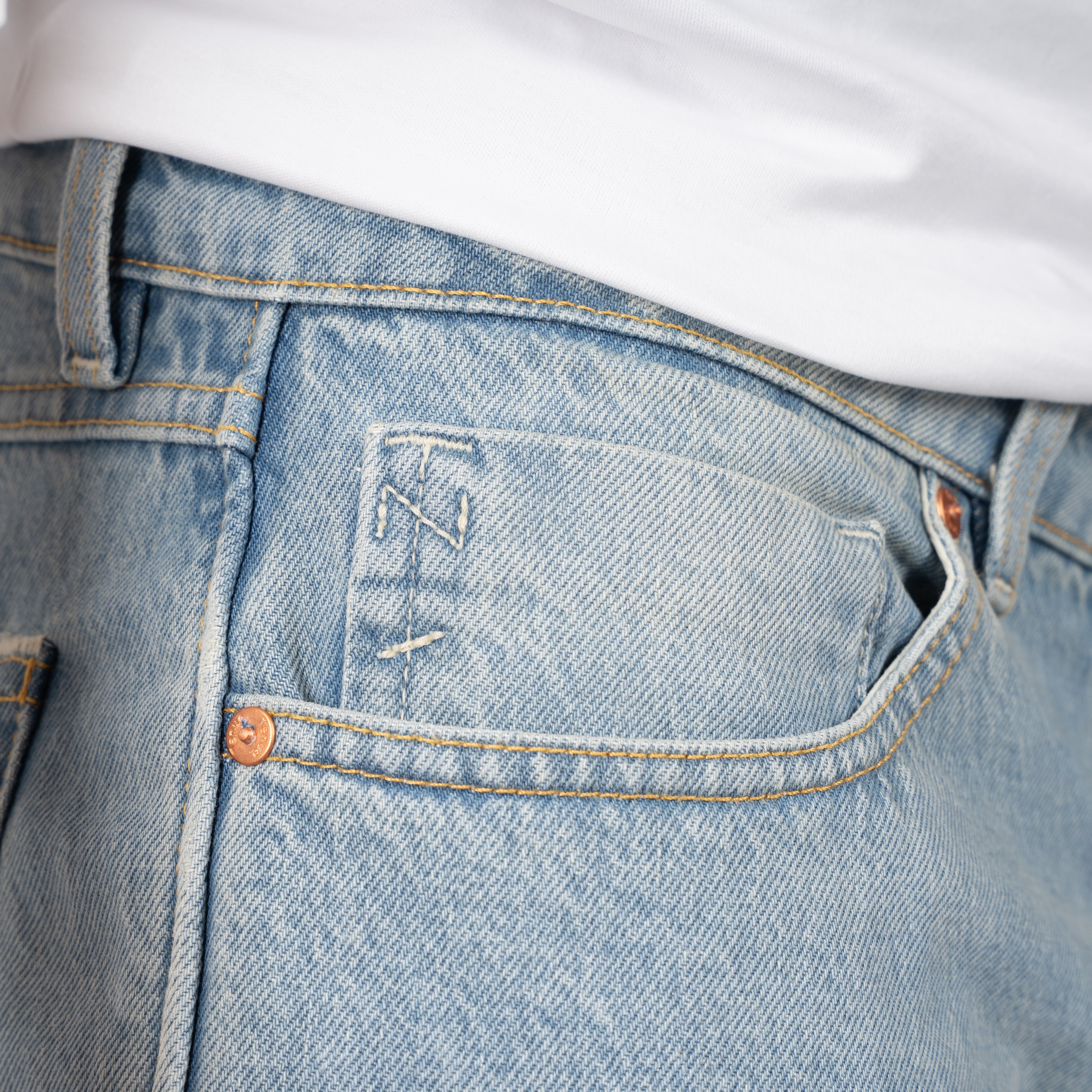 Tenue. Jeans Blauw | Penn Savannah