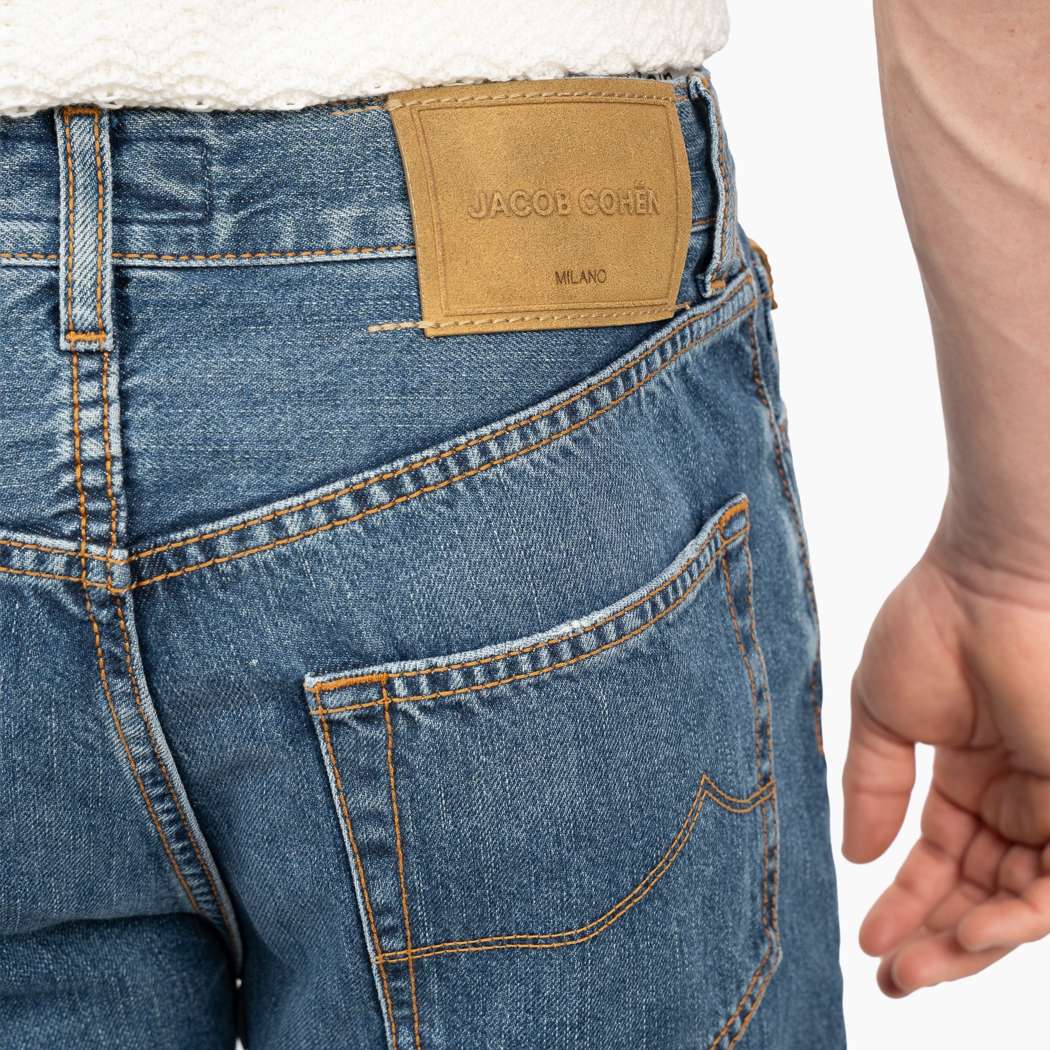 Jacob Cohen Jeans Middenblauw | Edo