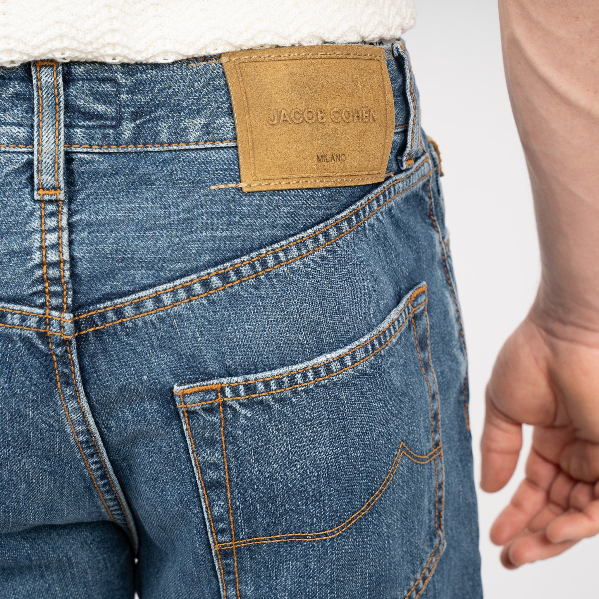 Jacob Cohen Jeans Middenblauw | Edo