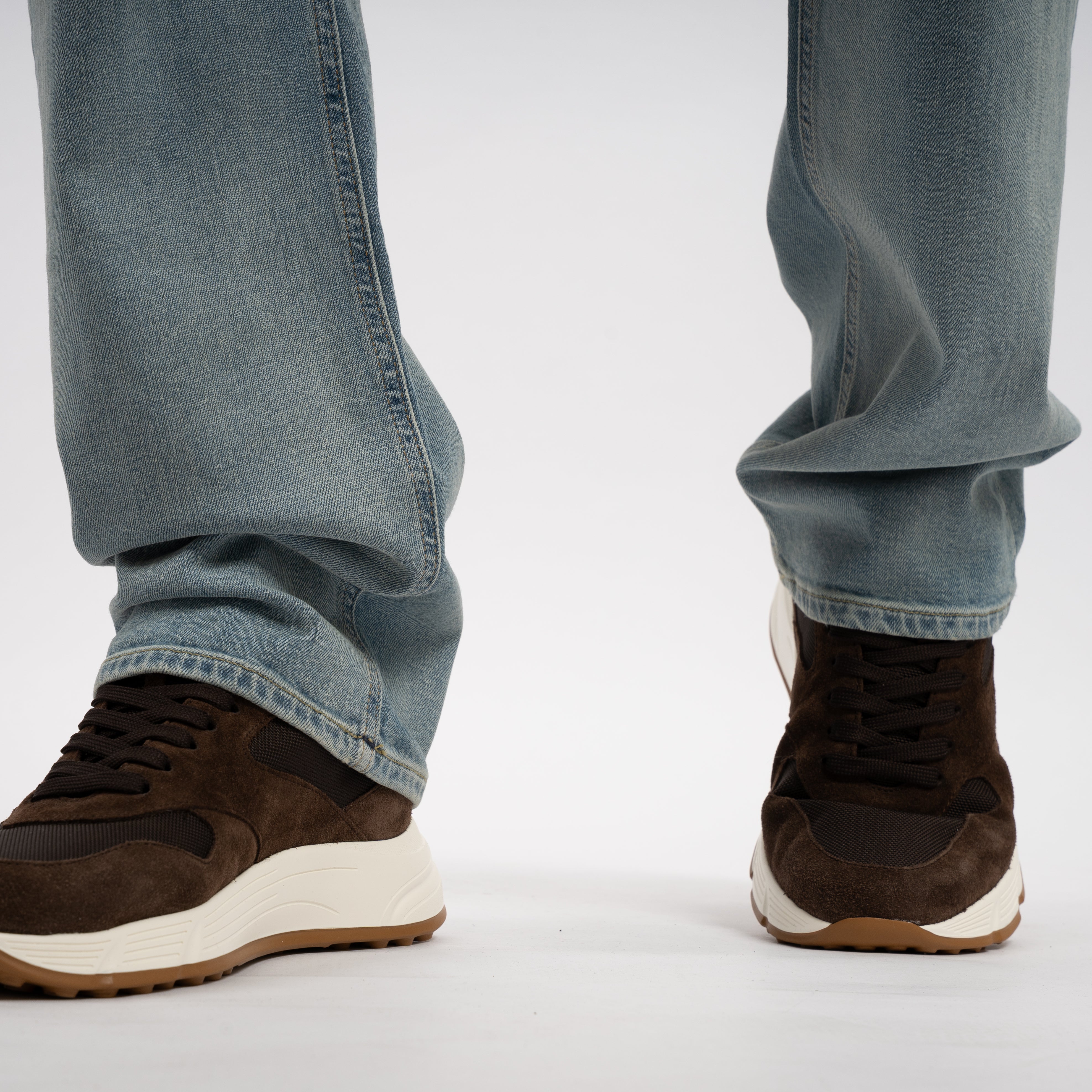 Denham Jeans Lichtblauw | Ridge Straight Fit