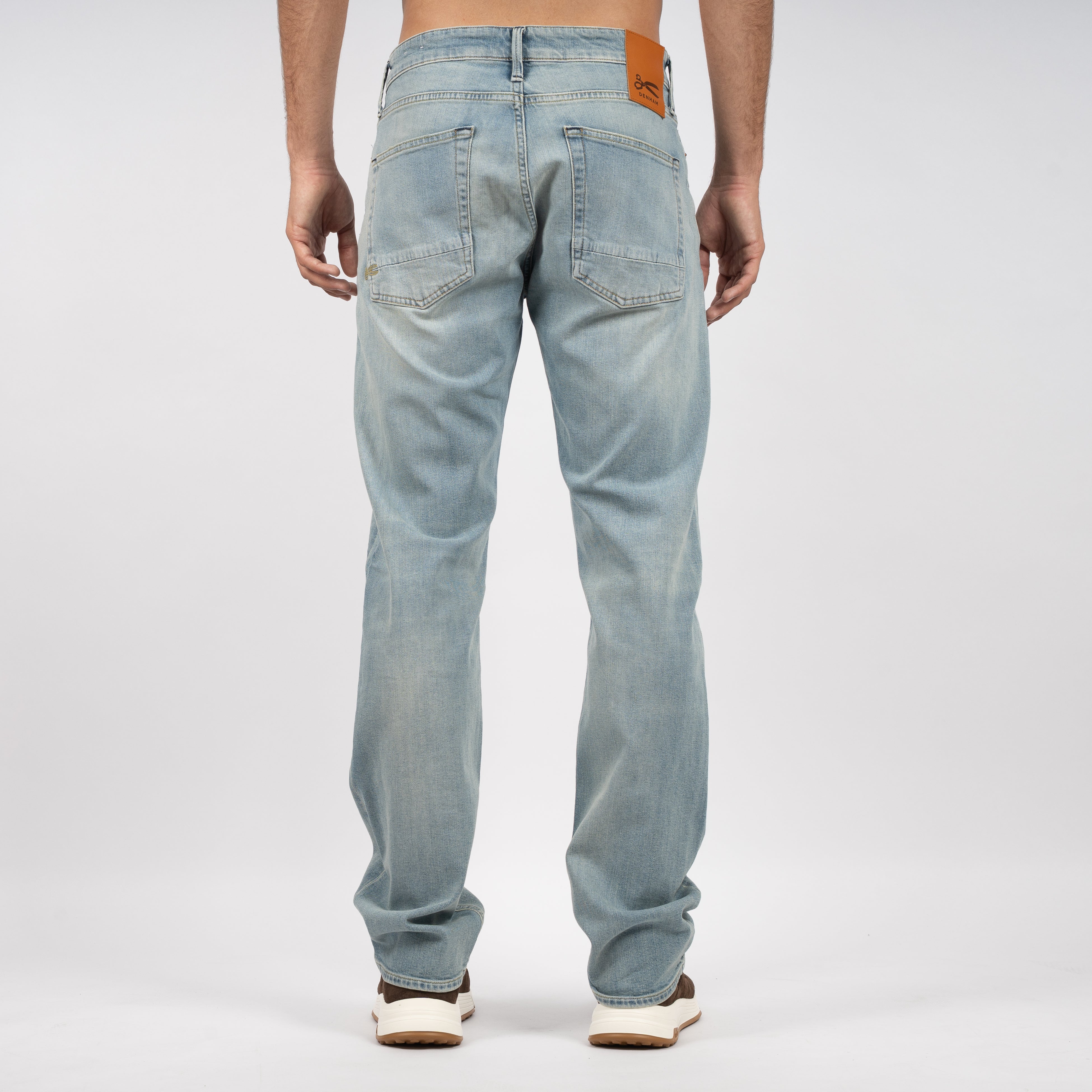Denham Jeans Lichtblauw | Ridge Straight Fit