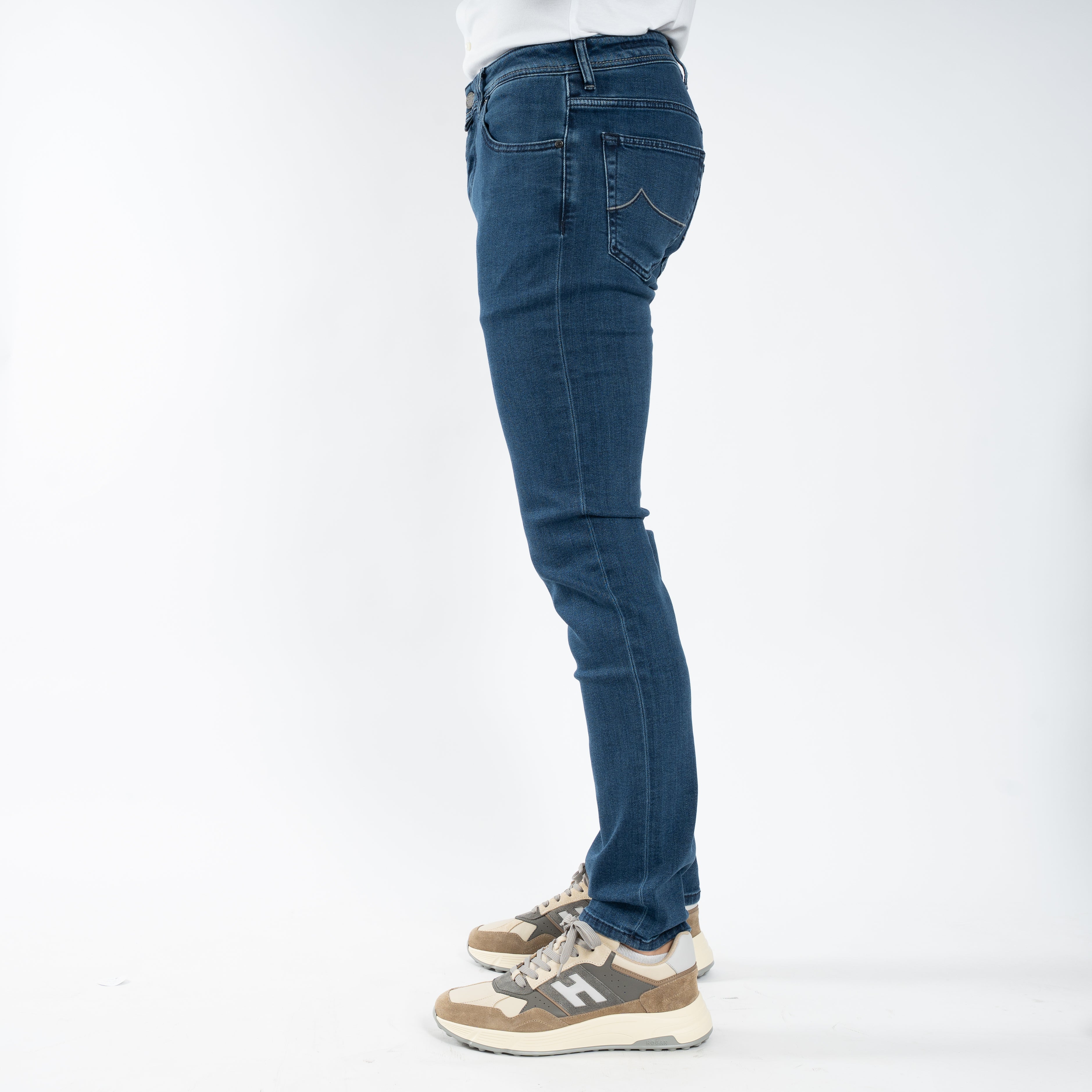 Jacob Cohen Jeans Donkerblauw | Nick Slim