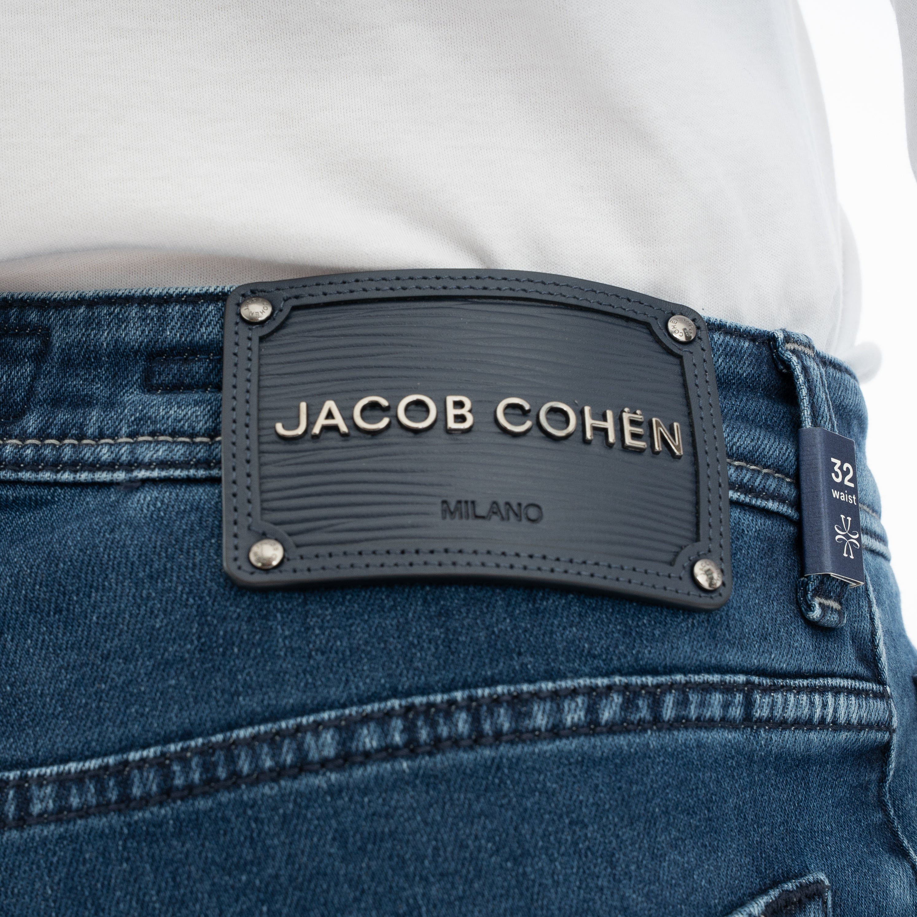 Jacob Cohen Jeans Donkerblauw | Nick Slim