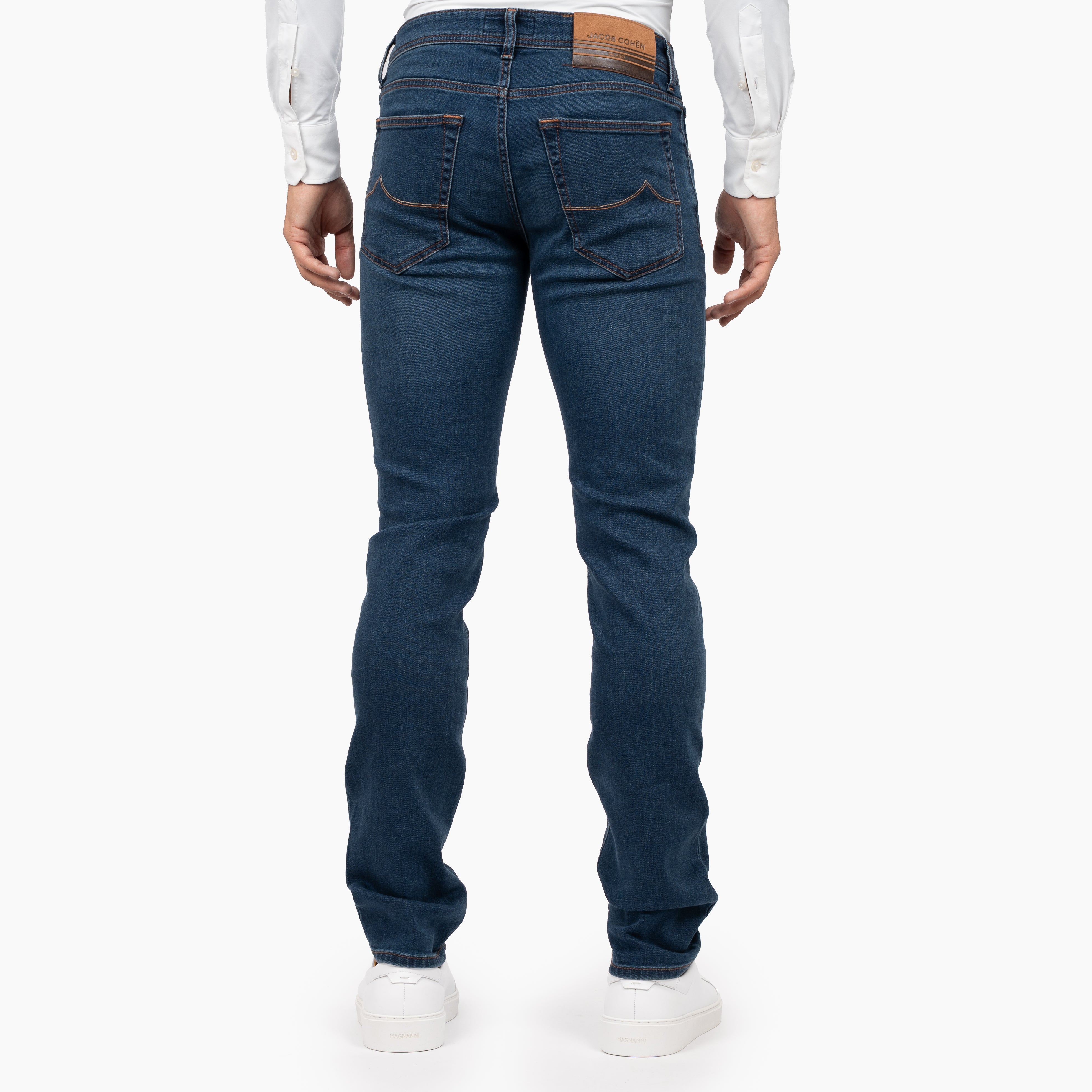 Jacob Cohen Jeans Donkerblauw | Nick Slim