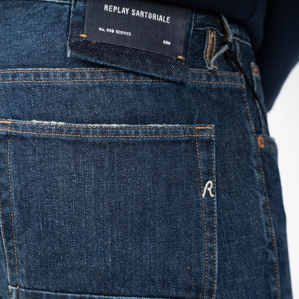 Replay Jeans Donkerblauw | Sartoriale Relaxed Fit