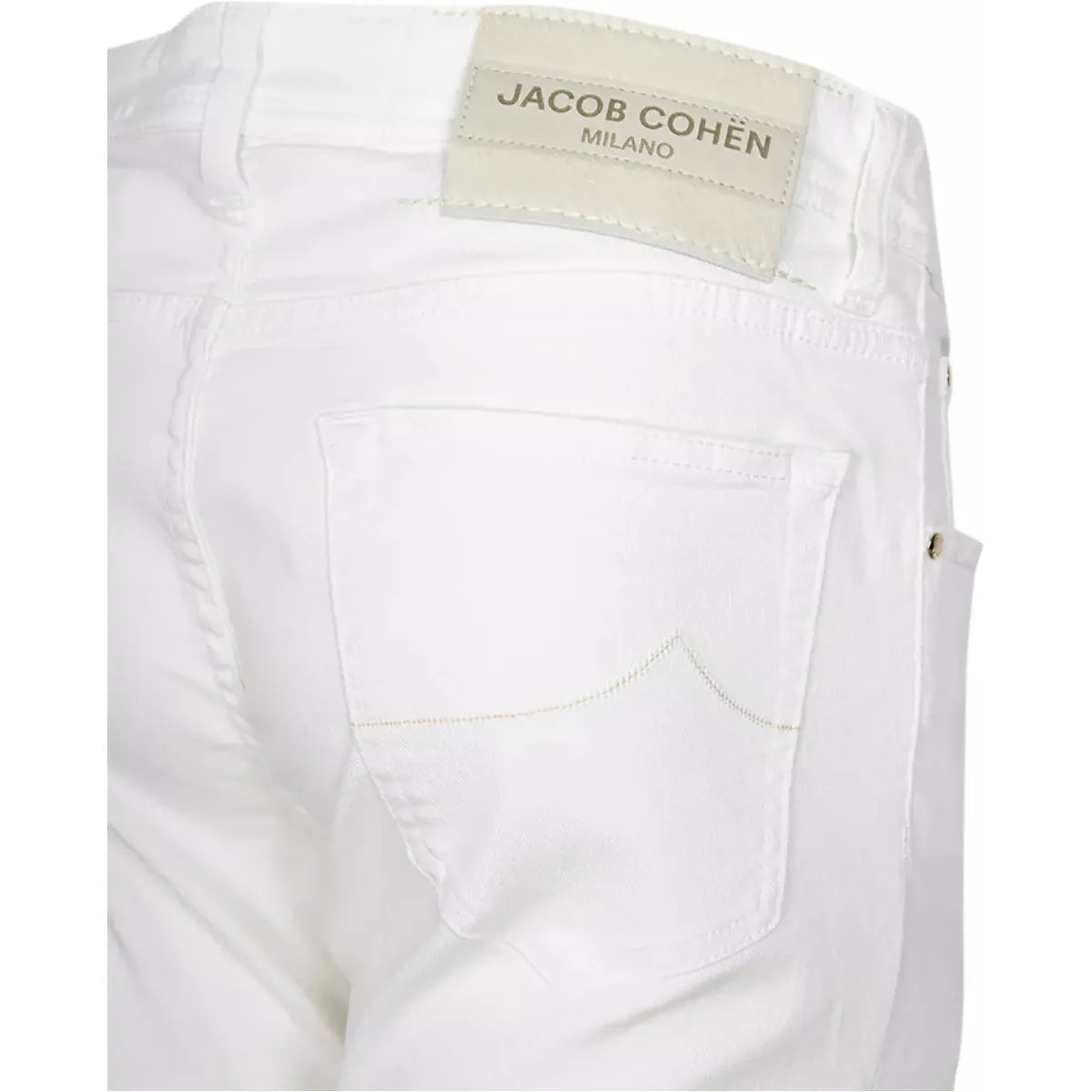 Jacob Cohen Jeans wit | Nick Slim 3848