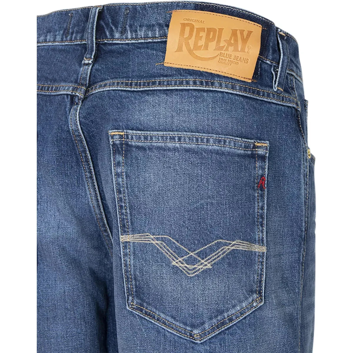 Replay Jeans blauw | Hyperflex Sandot